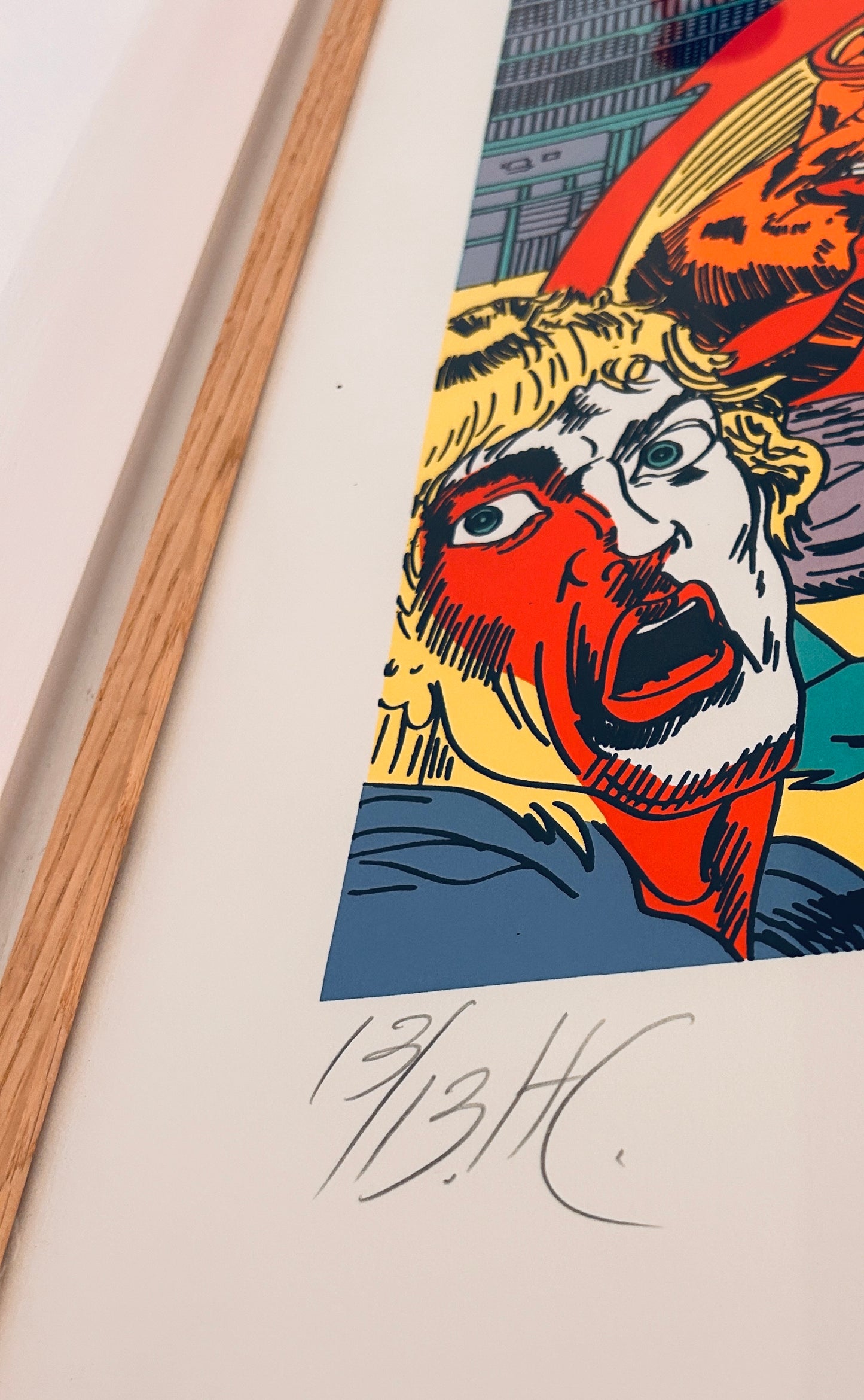 Lithographie ERRO, Comics, 1991