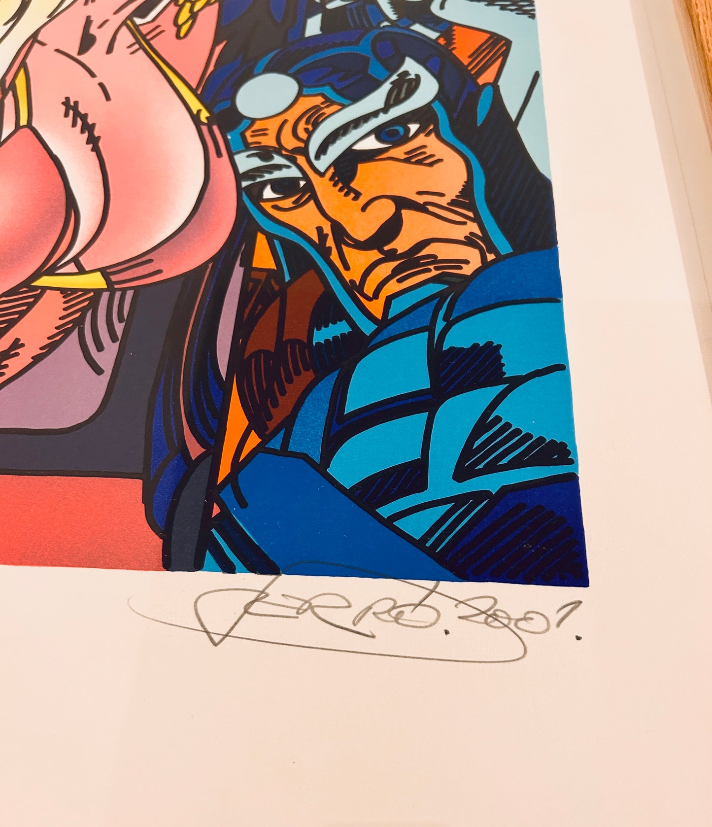 Lithographie ERRO, Comics 2001