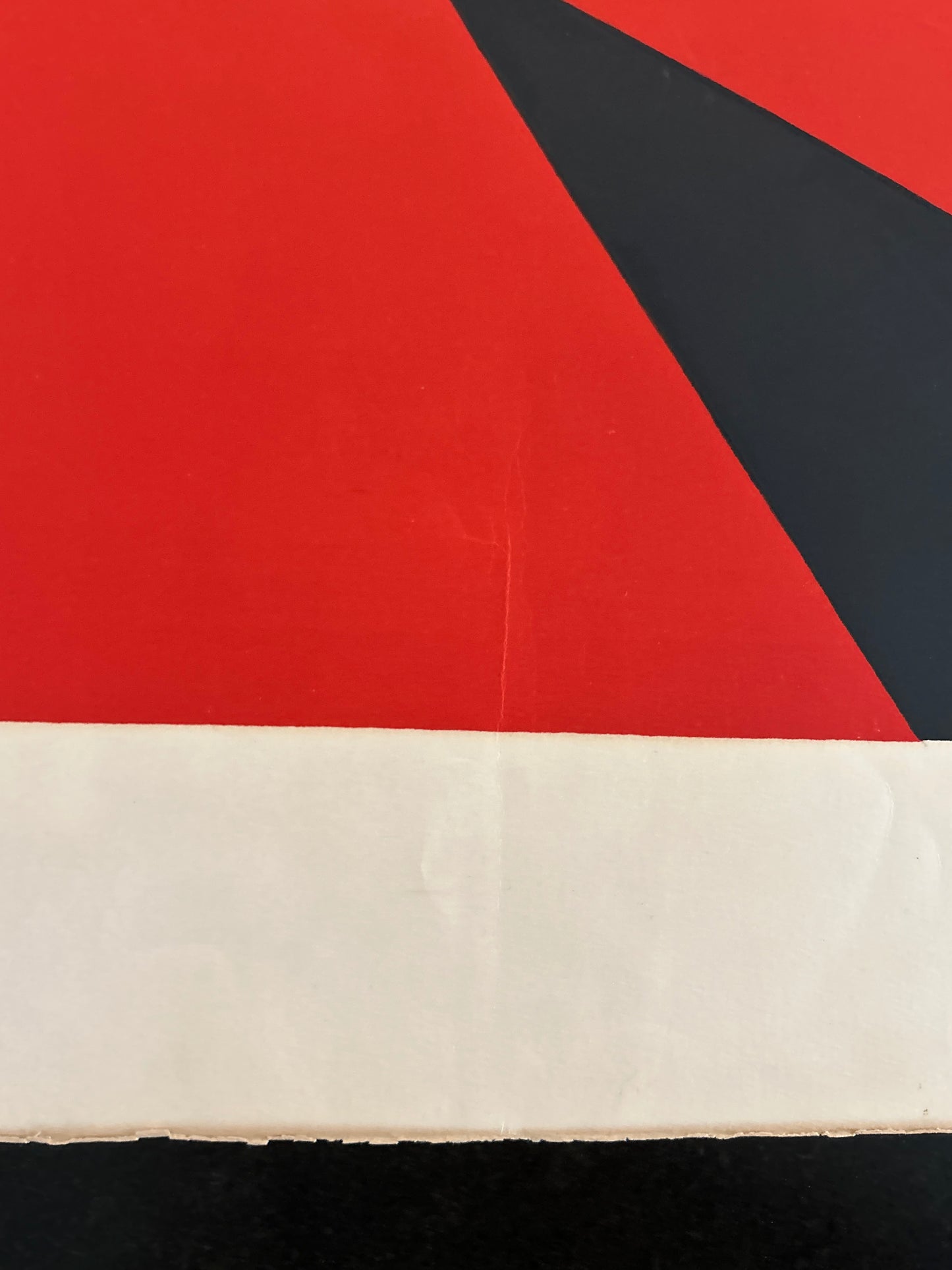 Lithographie, Composition géométrique, Emile Gilioli, 70s