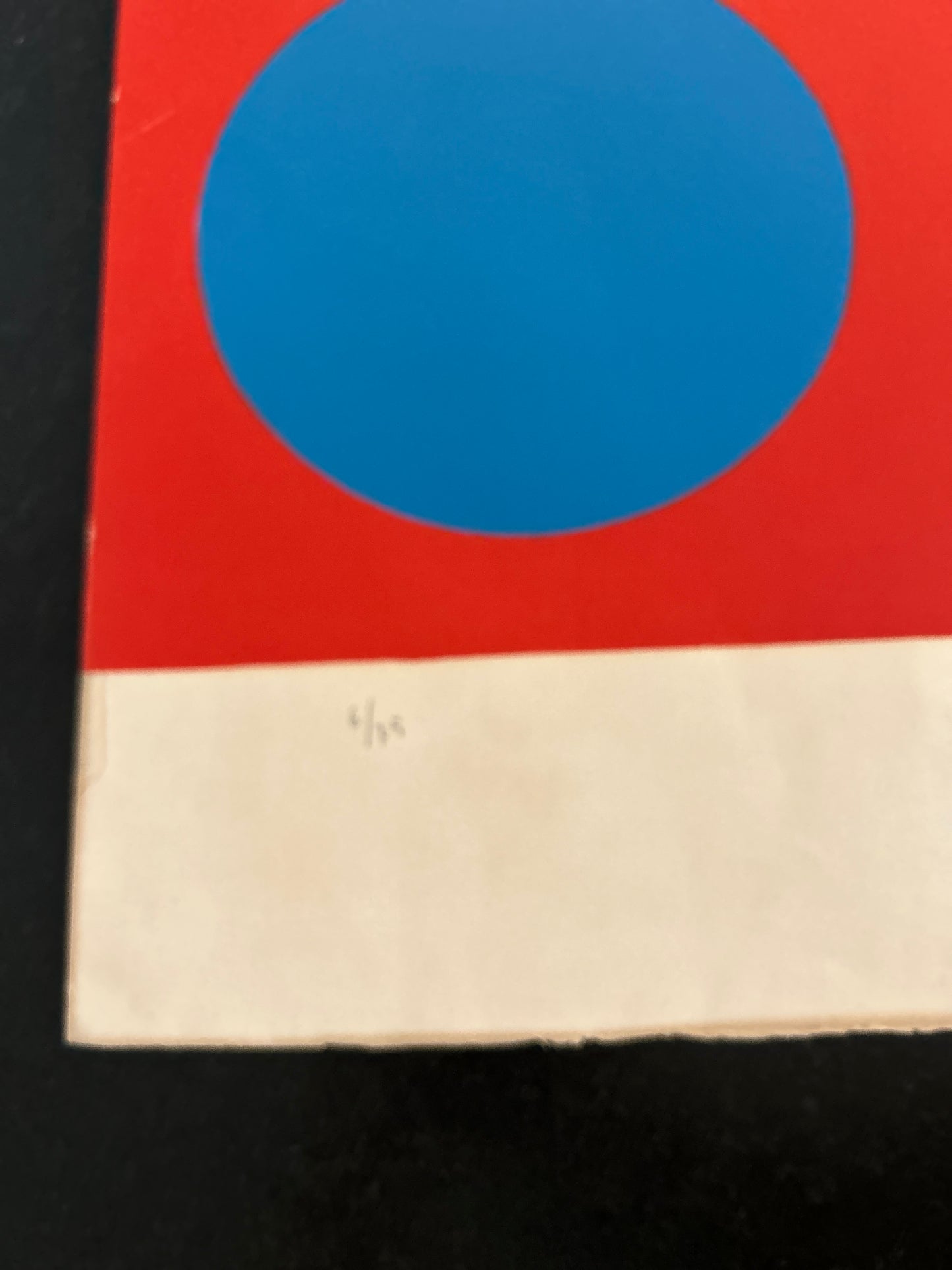 Lithographie, Composition géométrique, Emile Gilioli, 70s