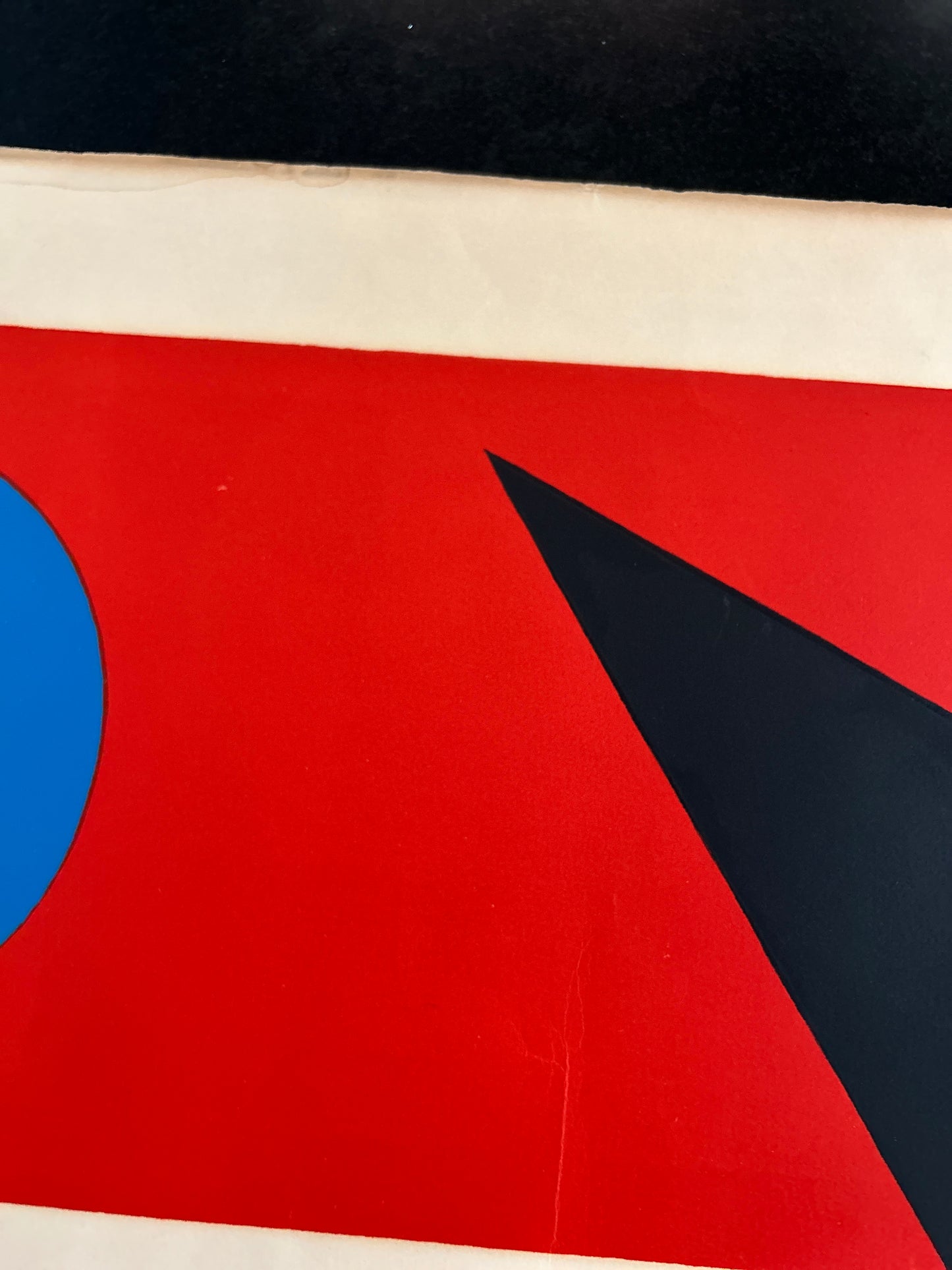 Lithographie, Composition géométrique, Emile Gilioli, 70s