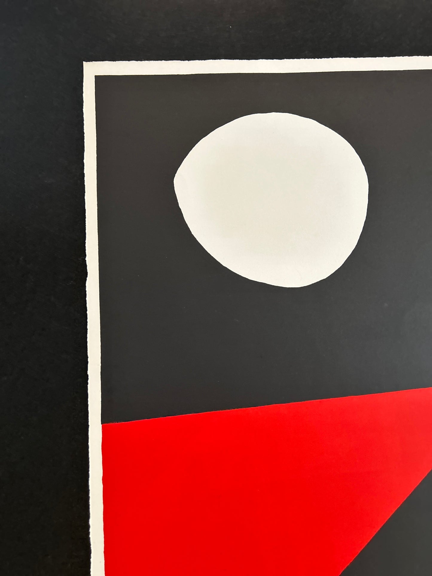 Lithographie GILIOLI, Composition géométrique, 70s