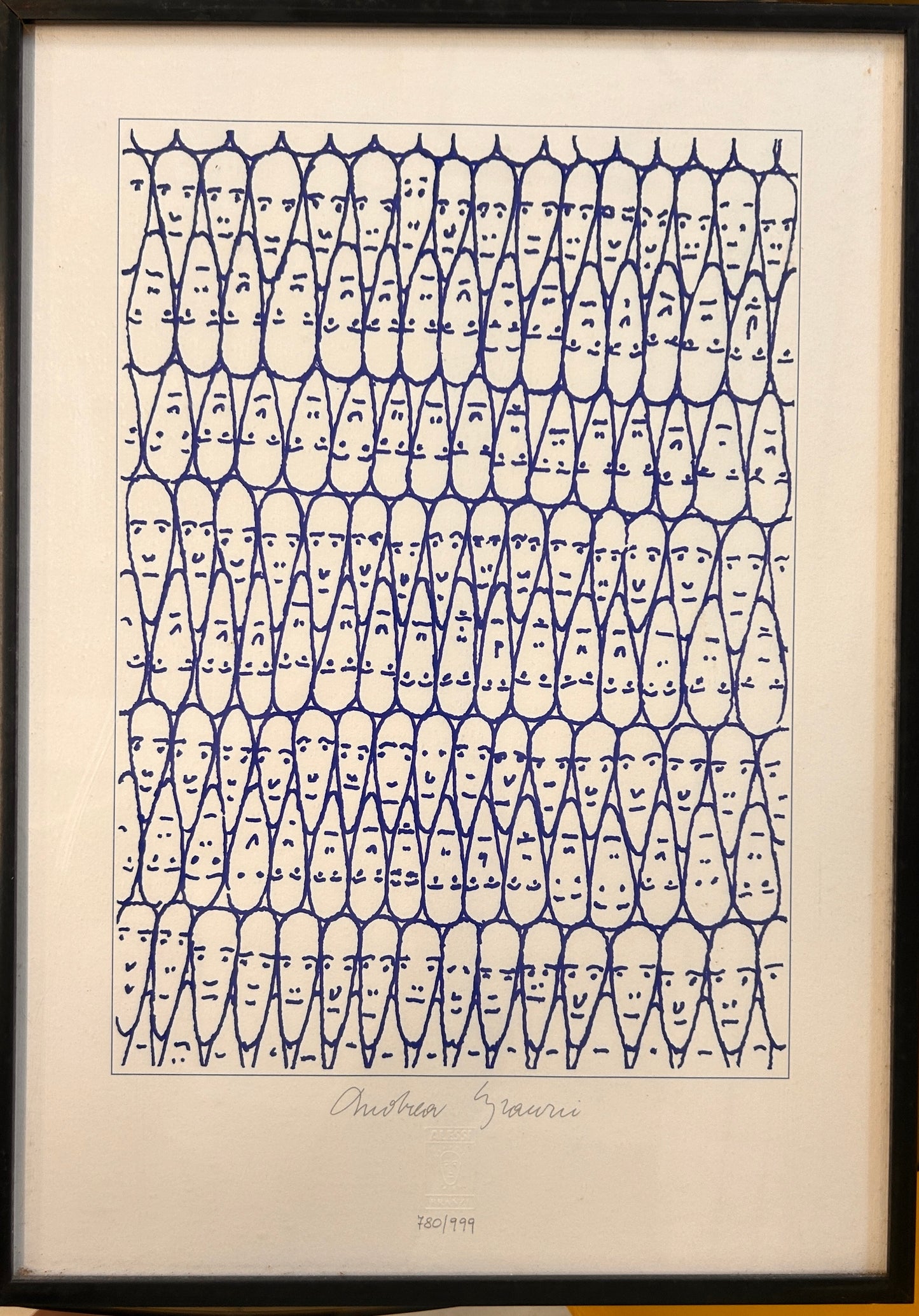 Lithographies " Genetic Tales " par Andrea Branzi, Alessi, 1998