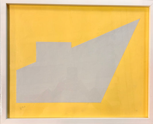 Collage "agressivité pure",  Emile Gilioli, 70s