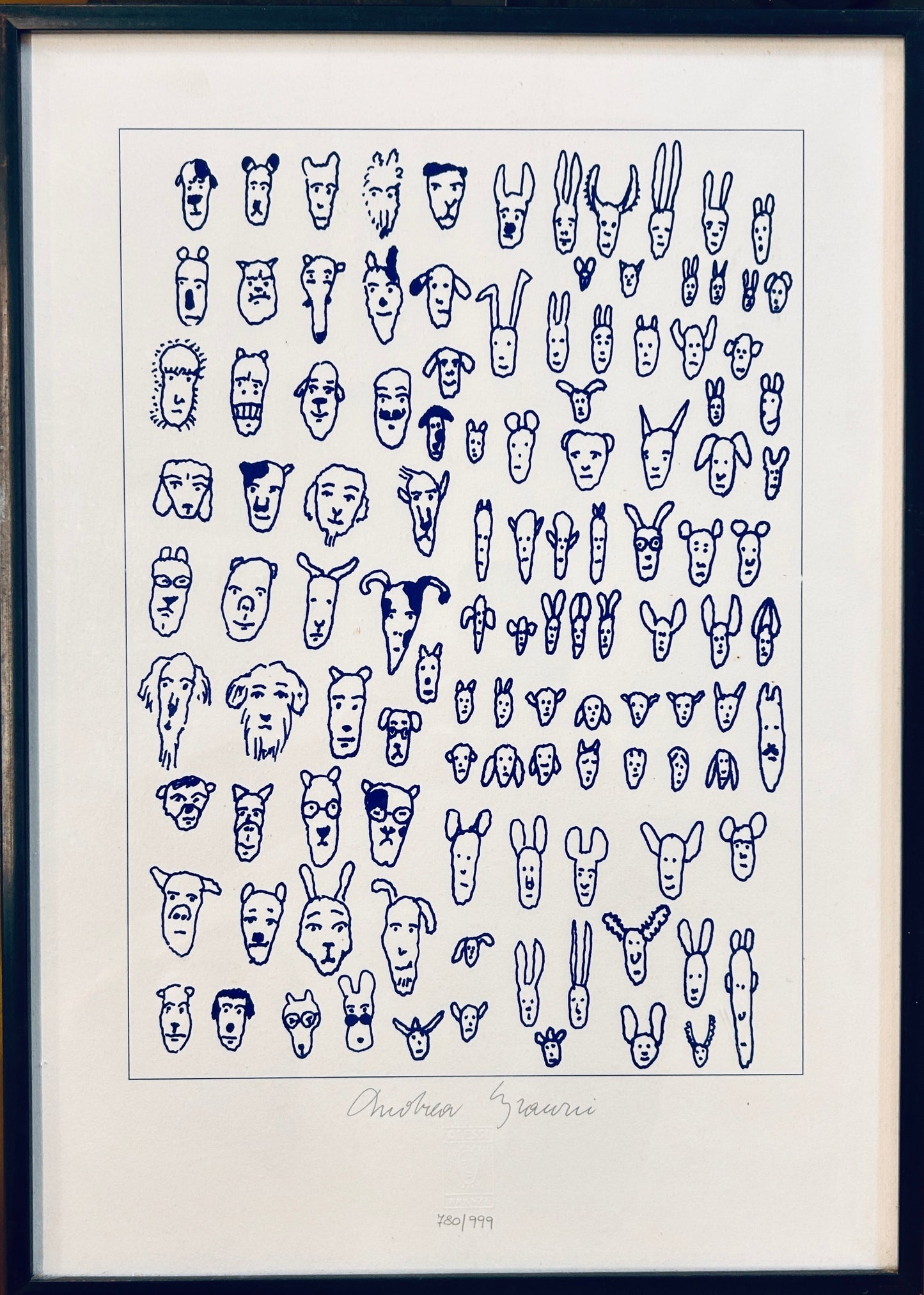 Lithographies " Genetic Tales " par Andrea Branzi, Alessi, 1998