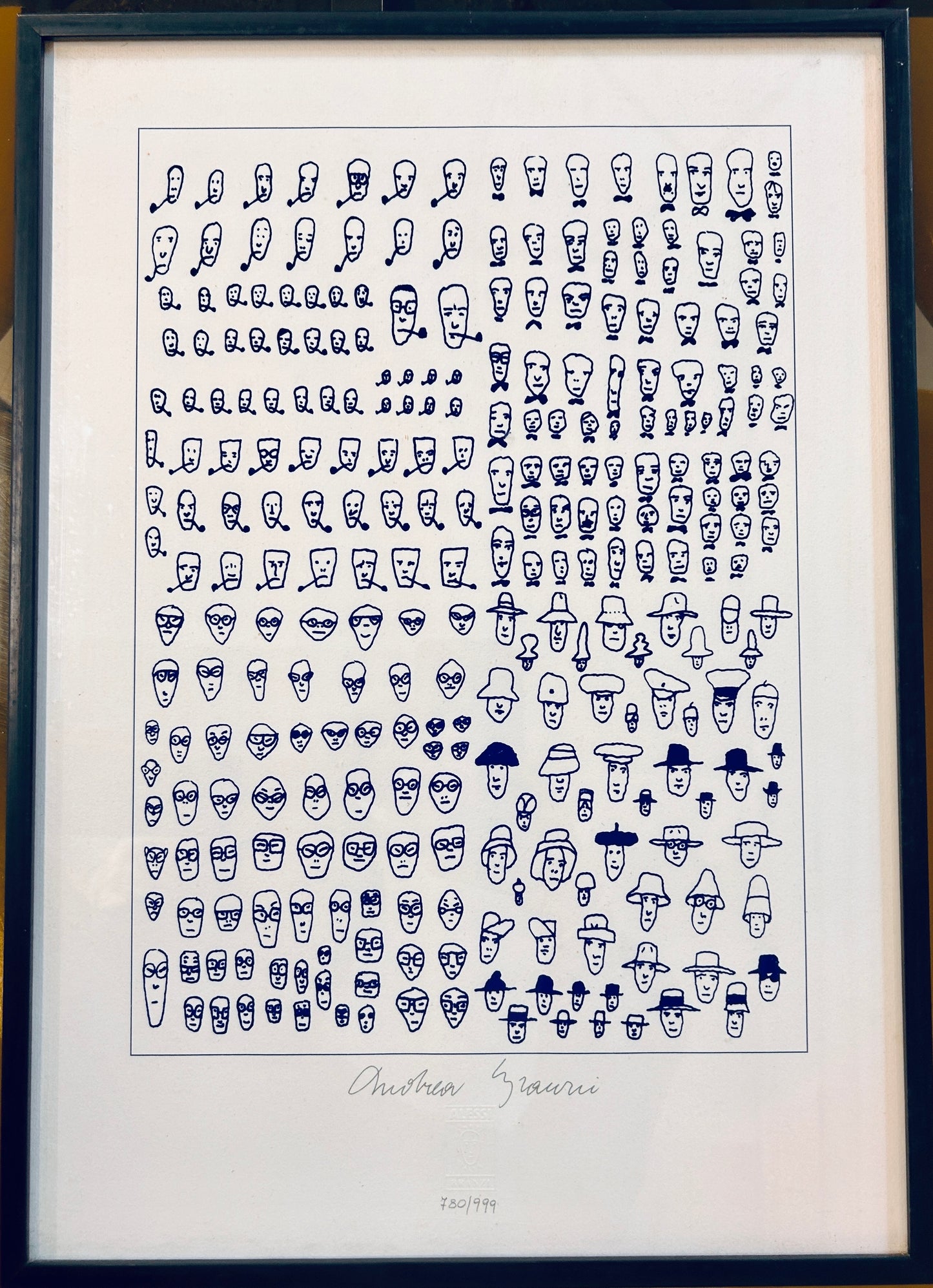 Lithographies " Genetic Tales " par Andrea Branzi, Alessi, 1998