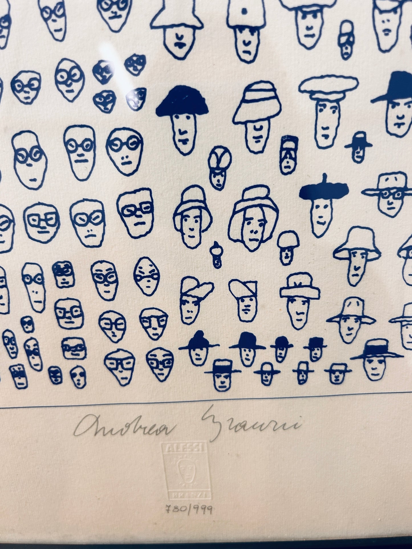 Lithographies " Genetic Tales " par Andrea Branzi, Alessi, 1998