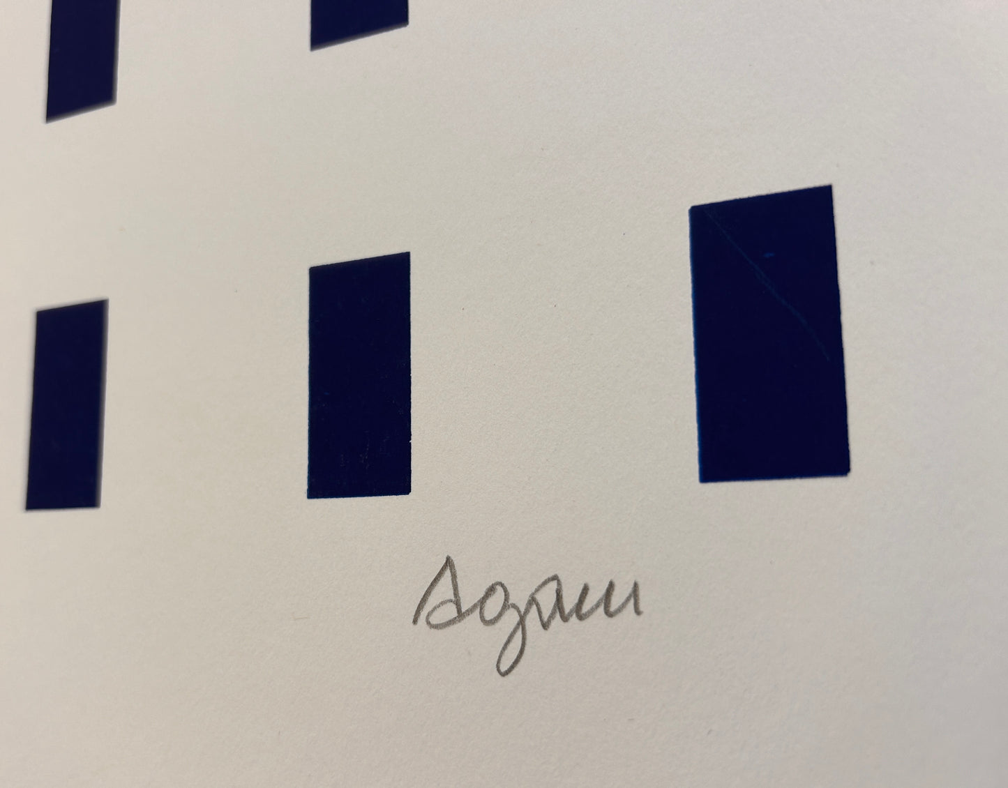 Lithographie ,Yaakov AGAM, Hommage à Federico Garcia Lorca, 2000s