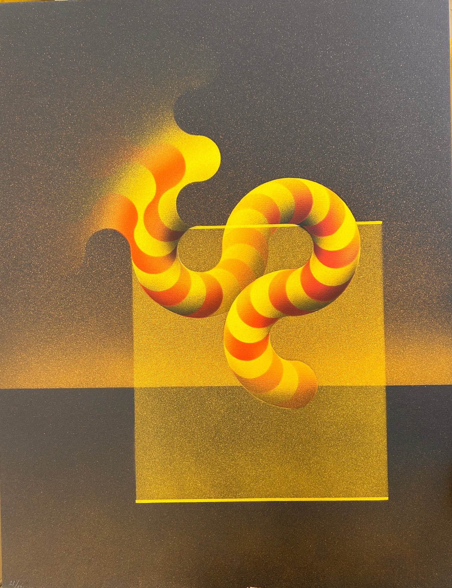 Serigraphie Julio LE PARC, Modulaciones n°1