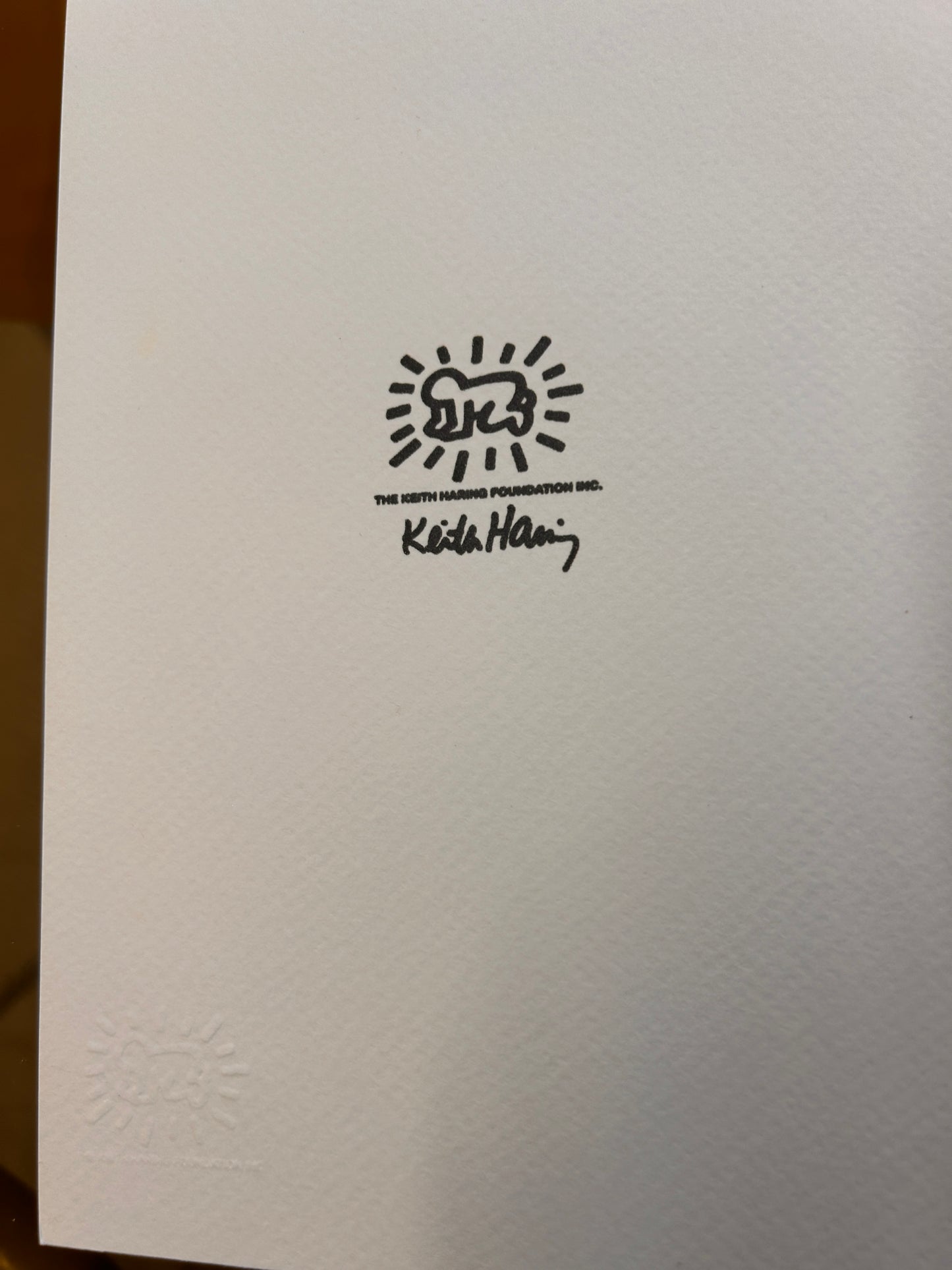 Lithographie, Keith Haring, Brasil 1986