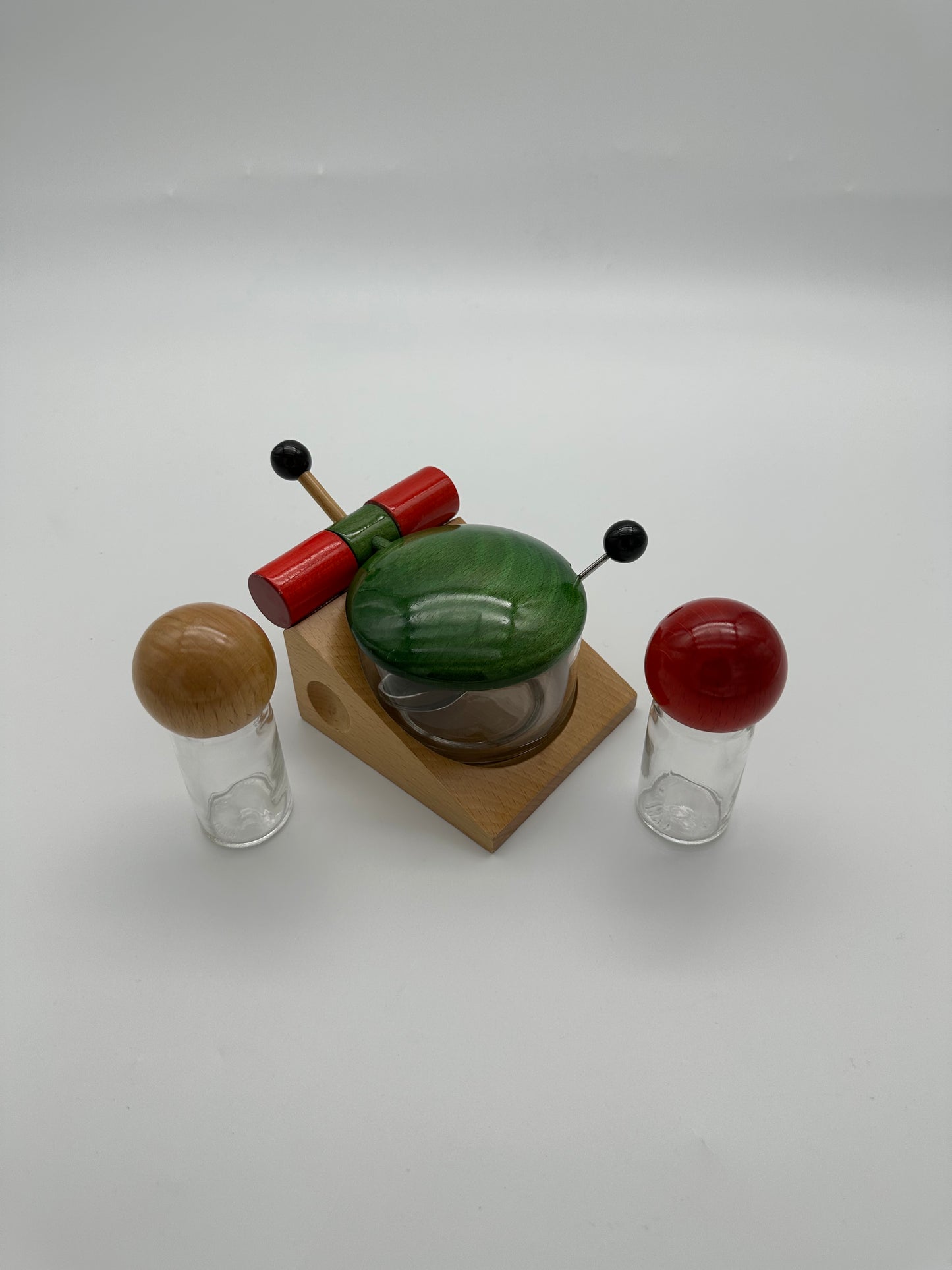 Set condiments et parmesan, Matteo Thun, Lagostina, 80s