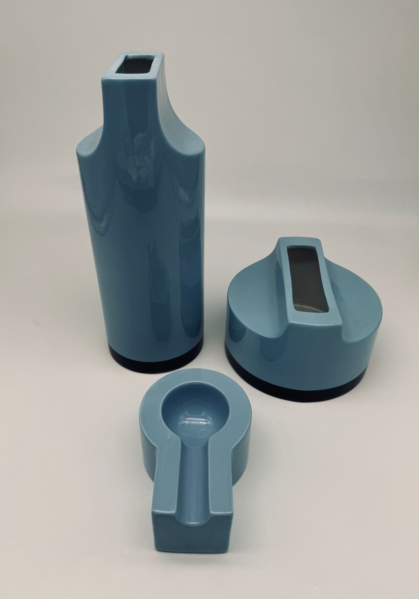 Ensemble de 3 céramiques, Ettore Sottsass pour Habitat, 2000