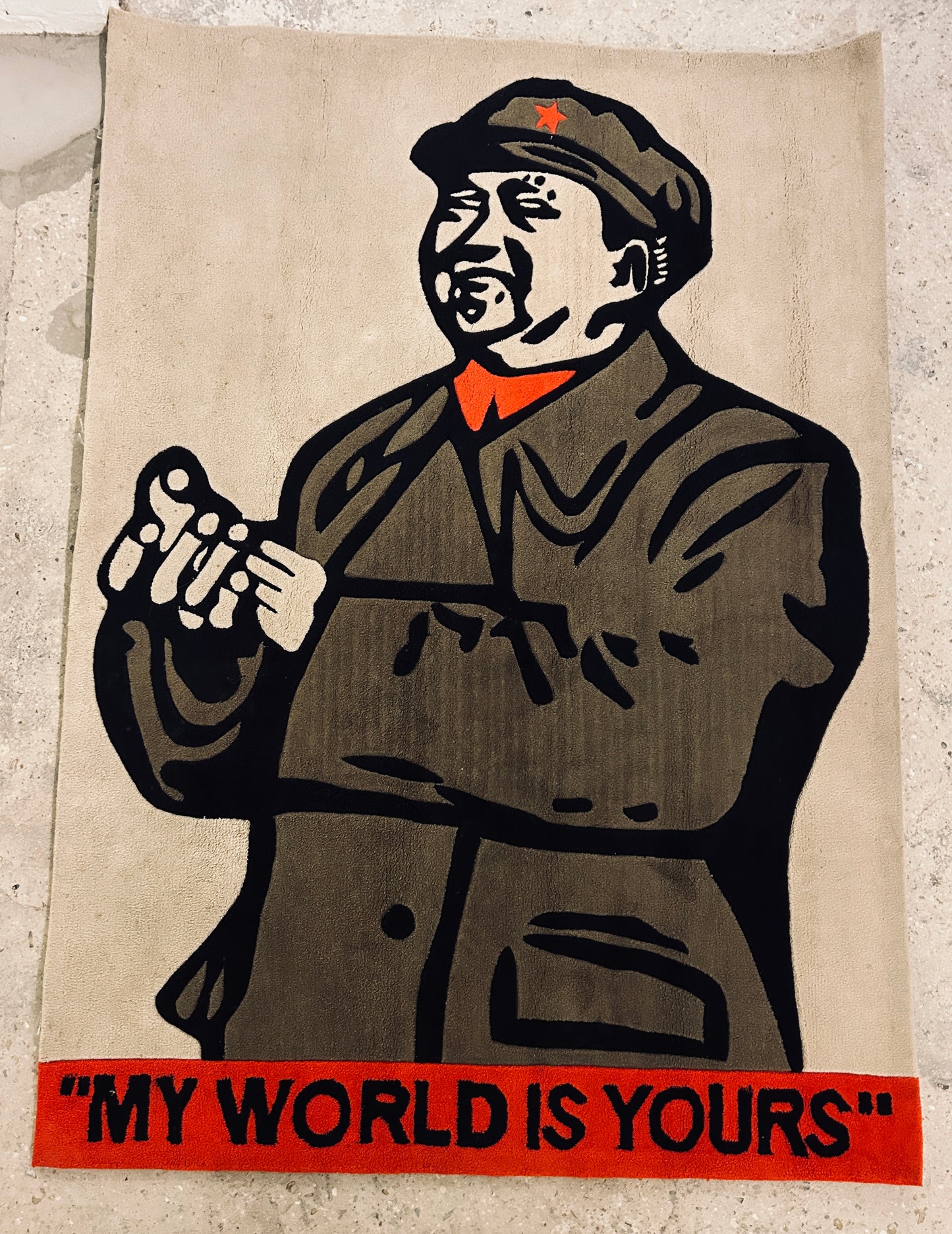 Tapis Mao, JC de Castelbajac, Toulemonde Bochart, 2000s