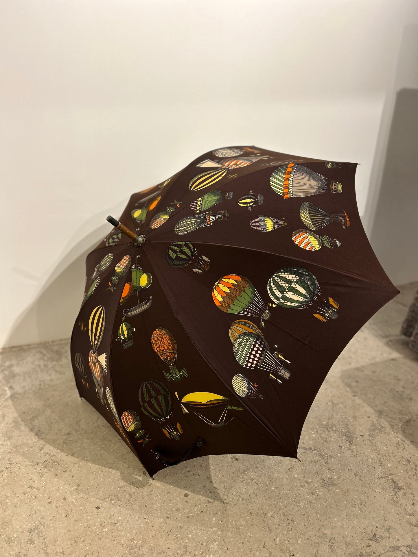Parapluie, Piero Fornasetti, "mongolfières", 80s