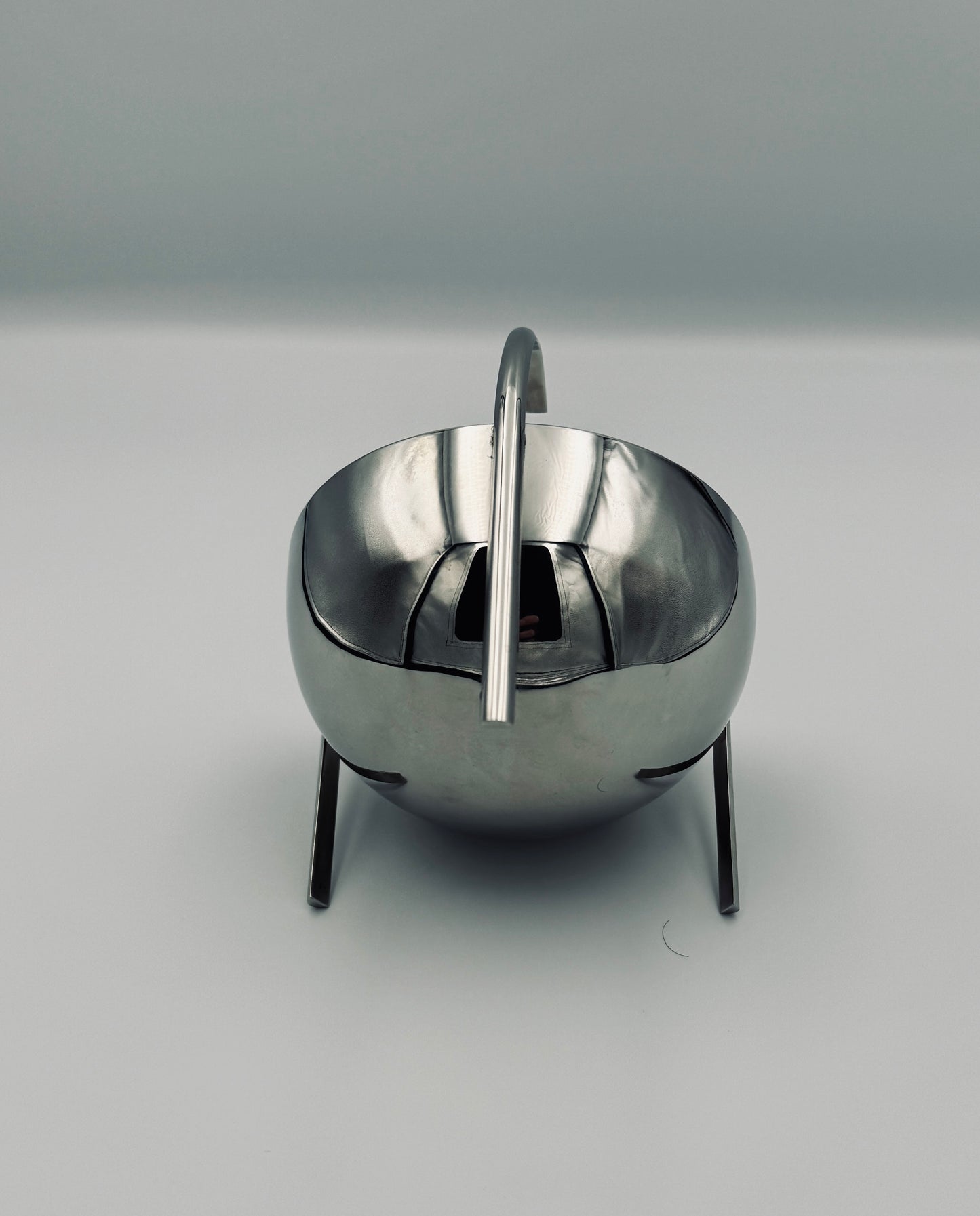 Saucière en acier, ligne Opasis, Enzo Mari, Zani&Zani, 1986