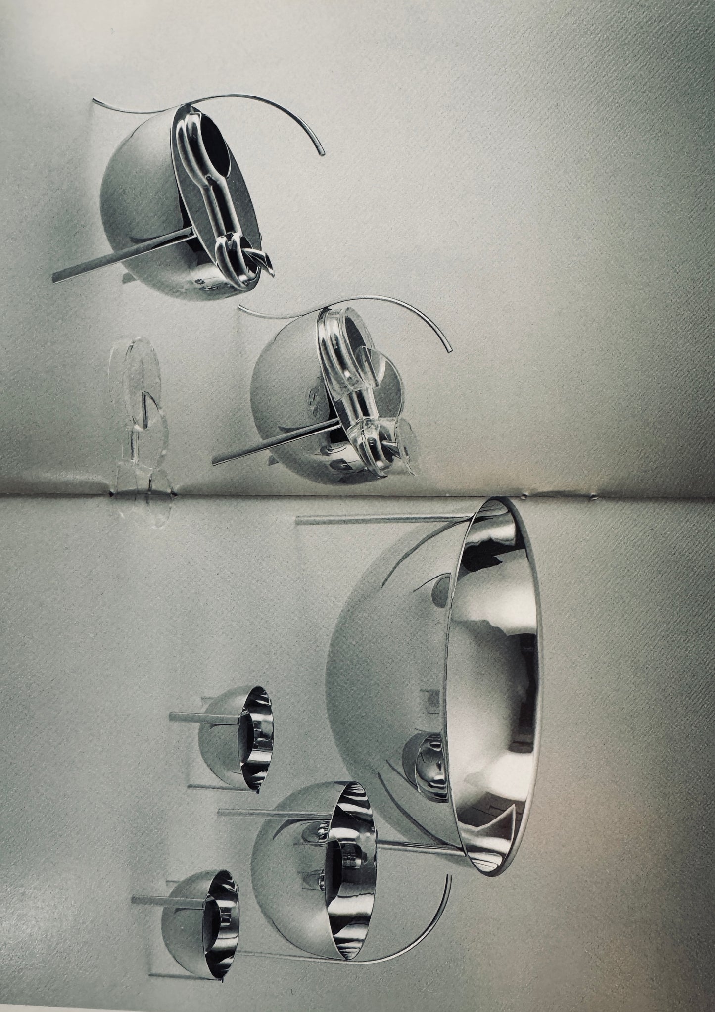Saladier, Centre de table, Enzo Mari, Opasis, Zani&Zani, 1986
