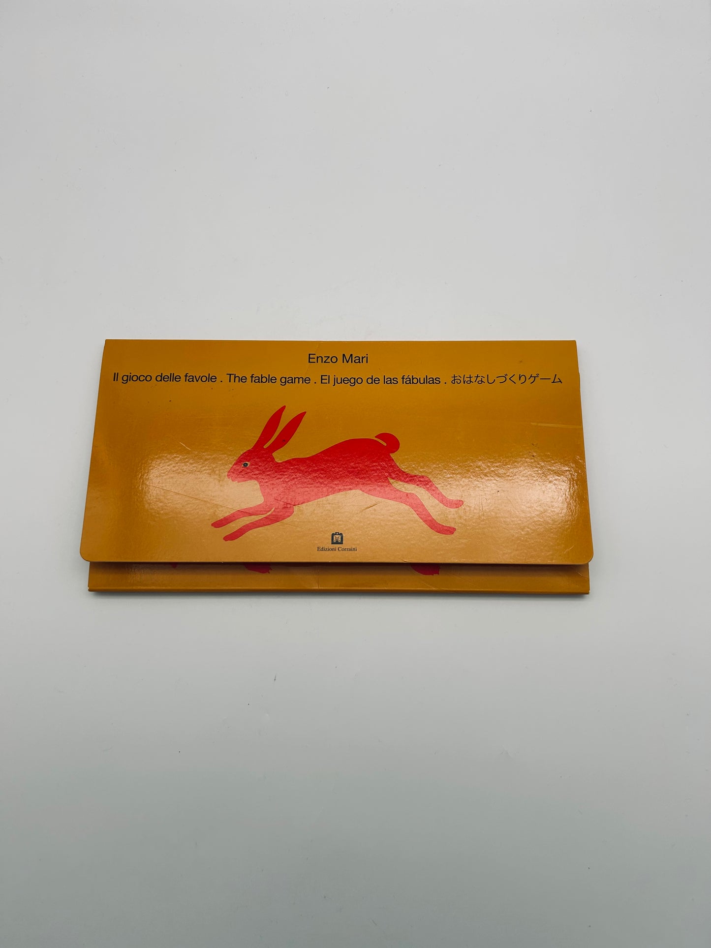 Livre de jeux , The Fable Game, Enzo Mari