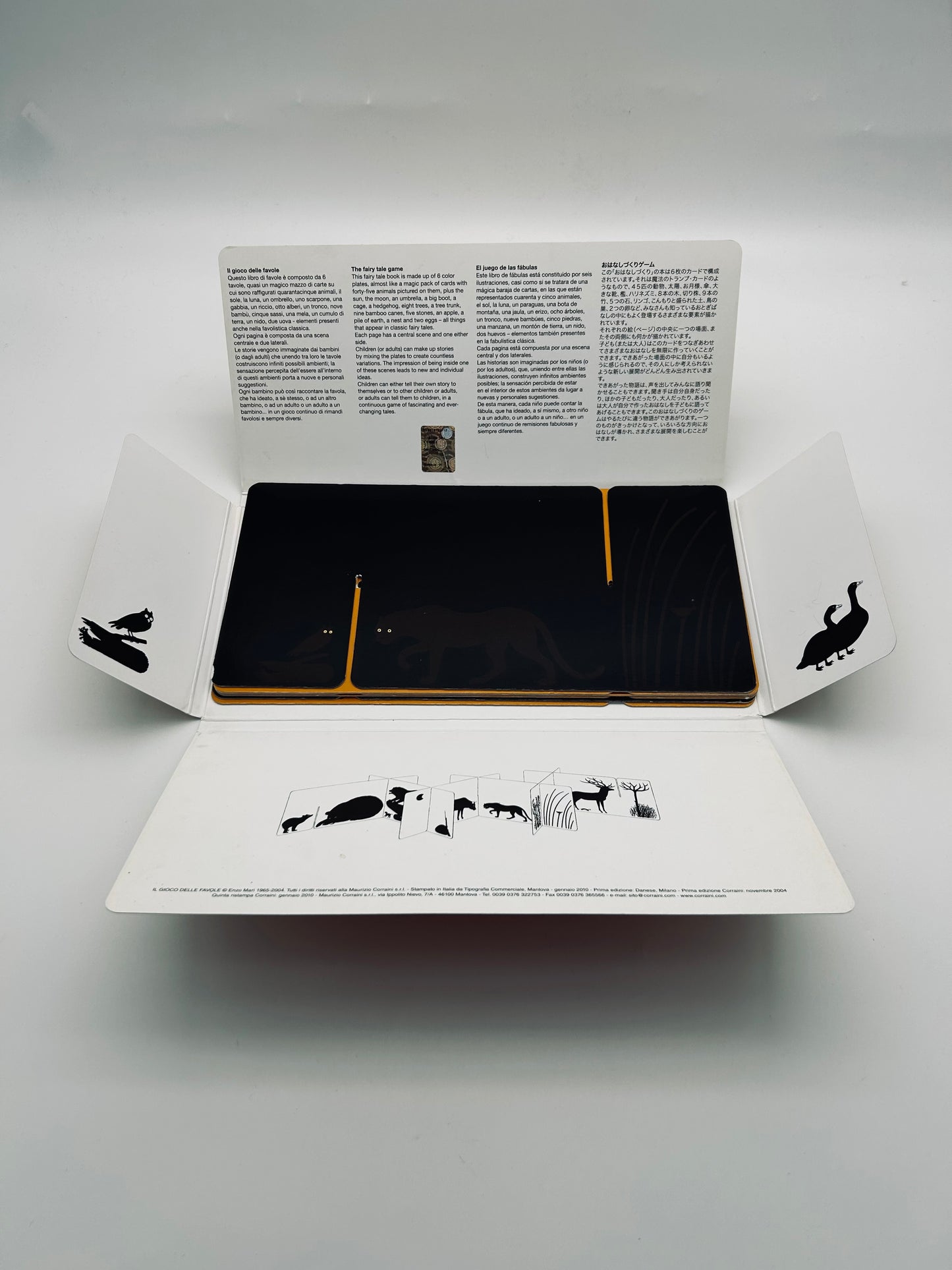 Livre de jeux , The Fable Game, Enzo Mari