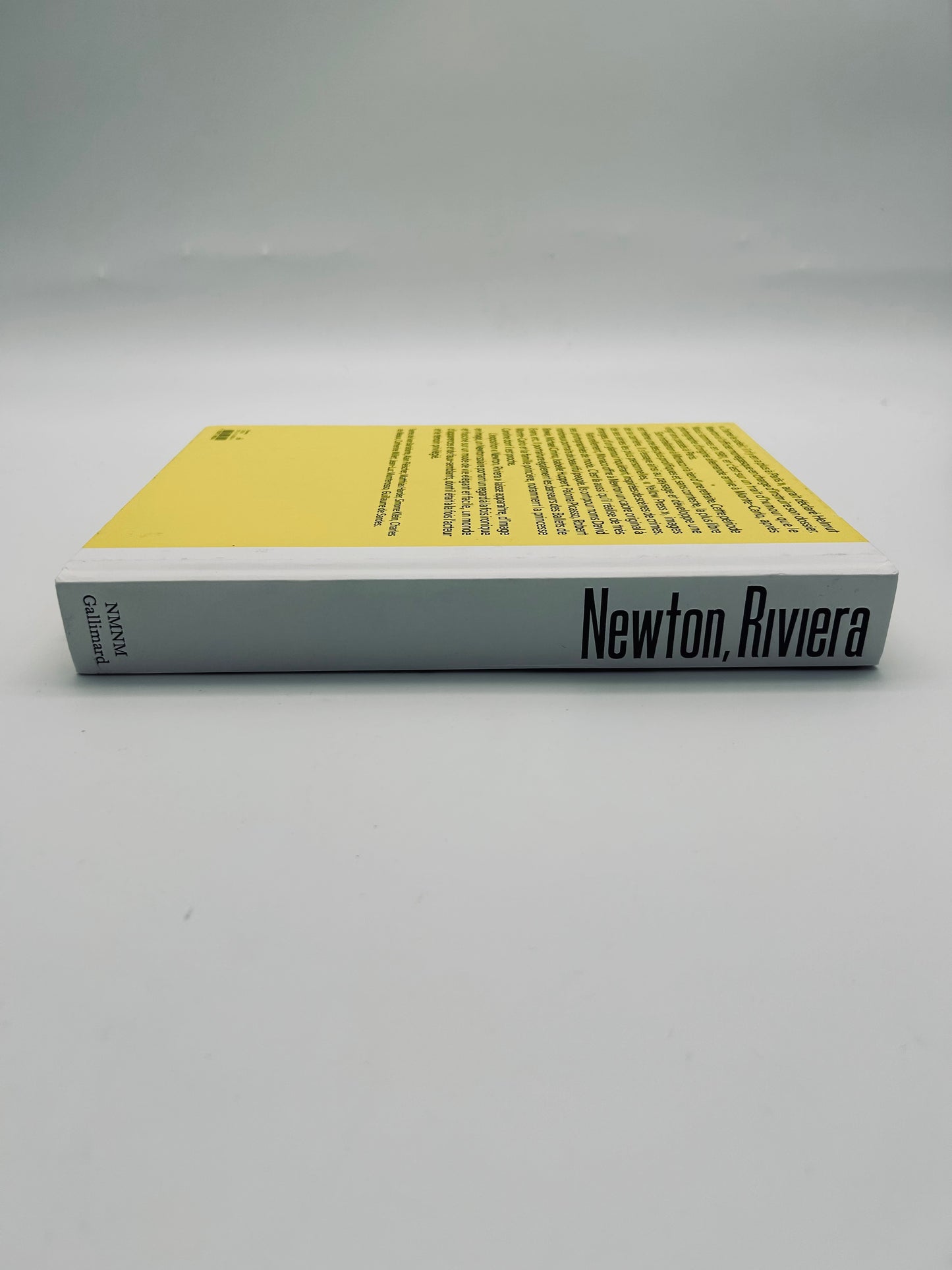 Livre Helmut Newton, Riviera, Gallimard