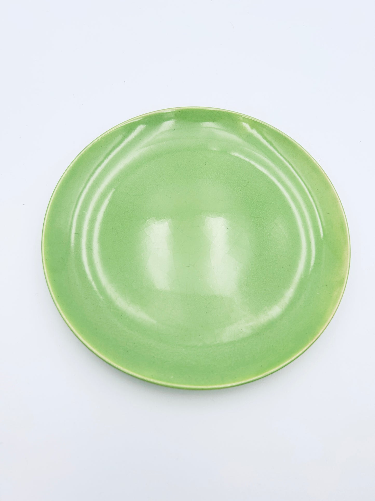 Service à café en céramique émaillée verte, Colette Gueden, Primavera France, 60s