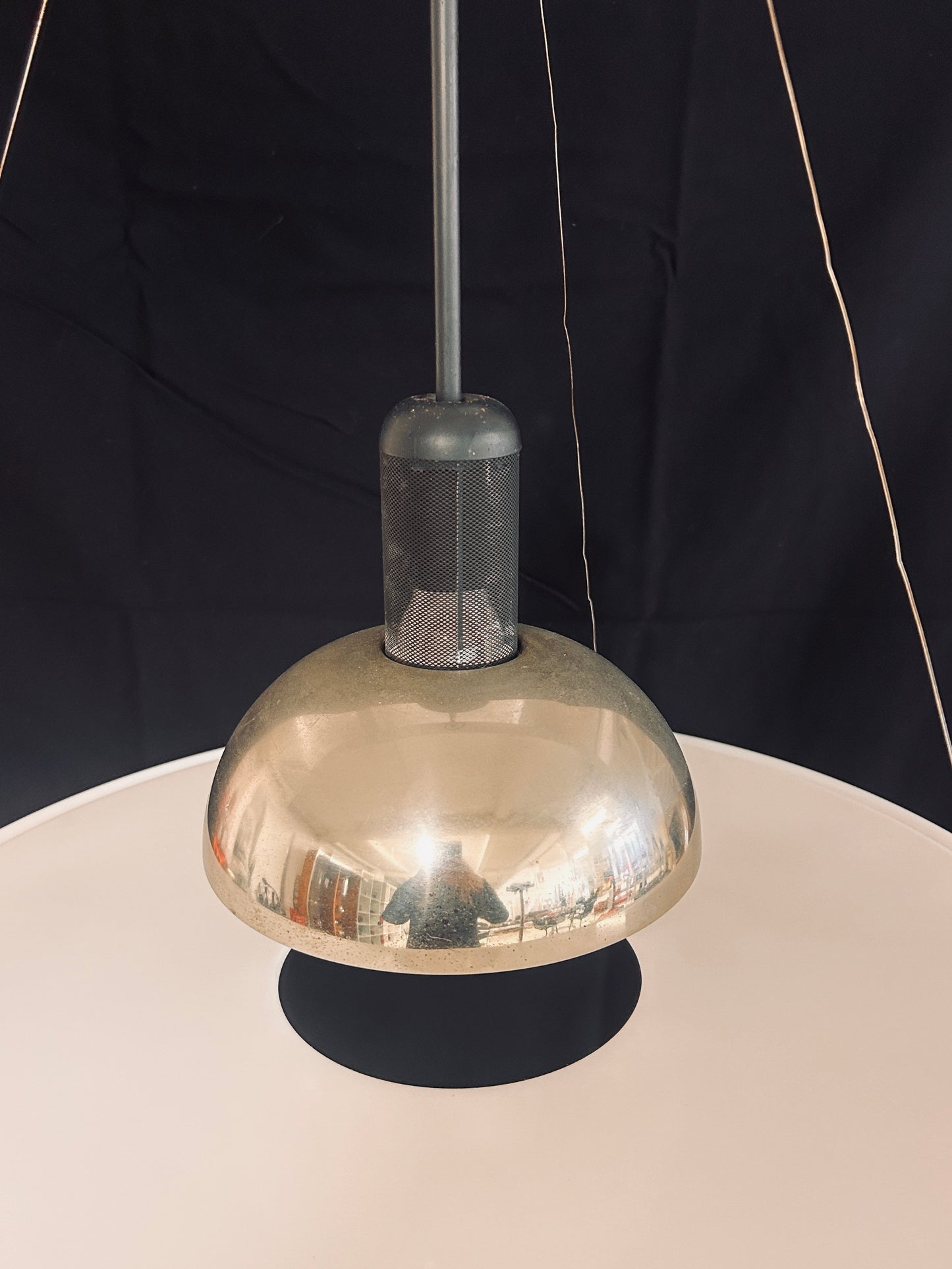 Suspension Frisbi, Achille Castiglioni, Flos, Italie, 80s