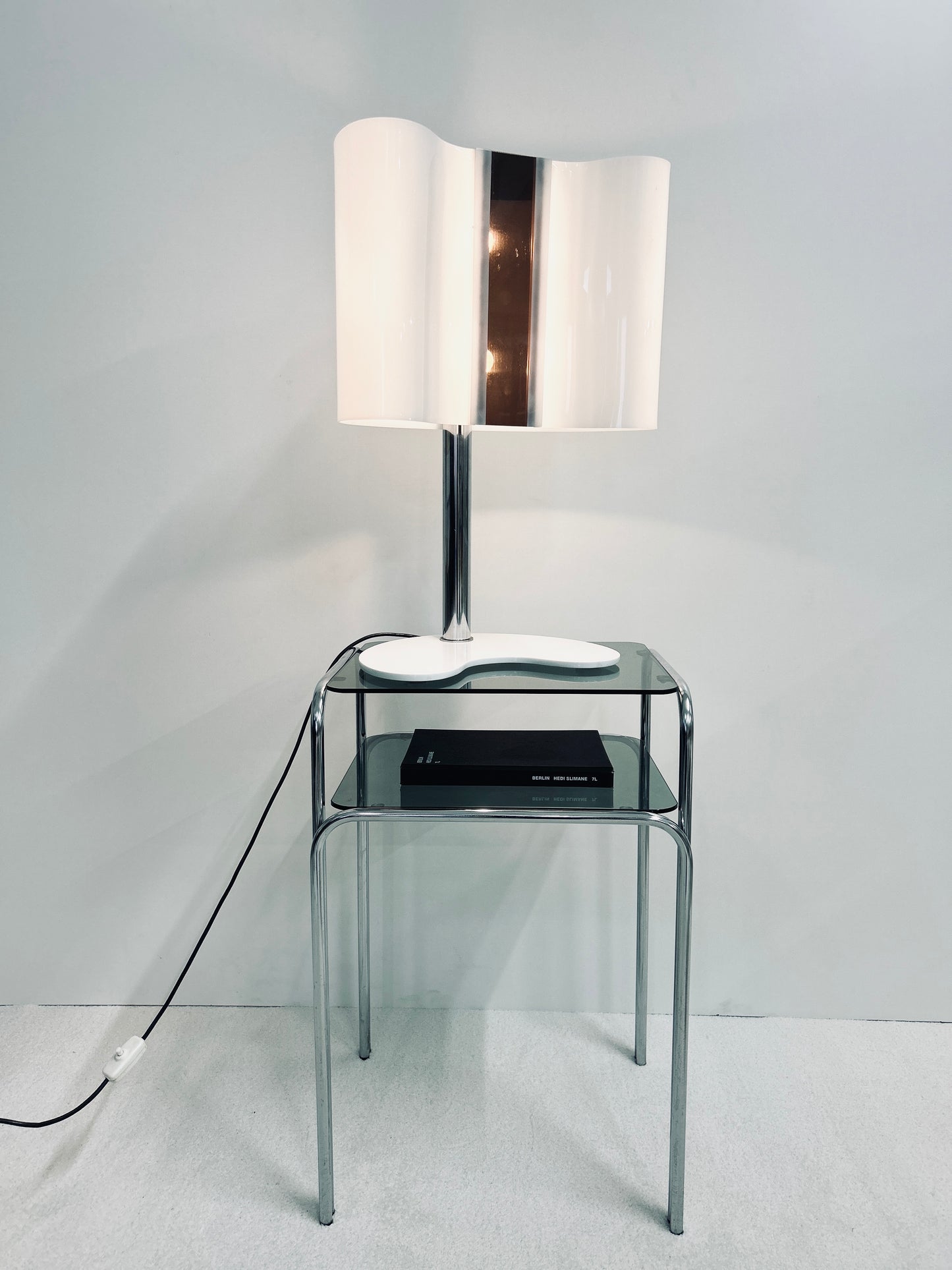 Lampe à poser vintage, Guzzini, Italie, 70s