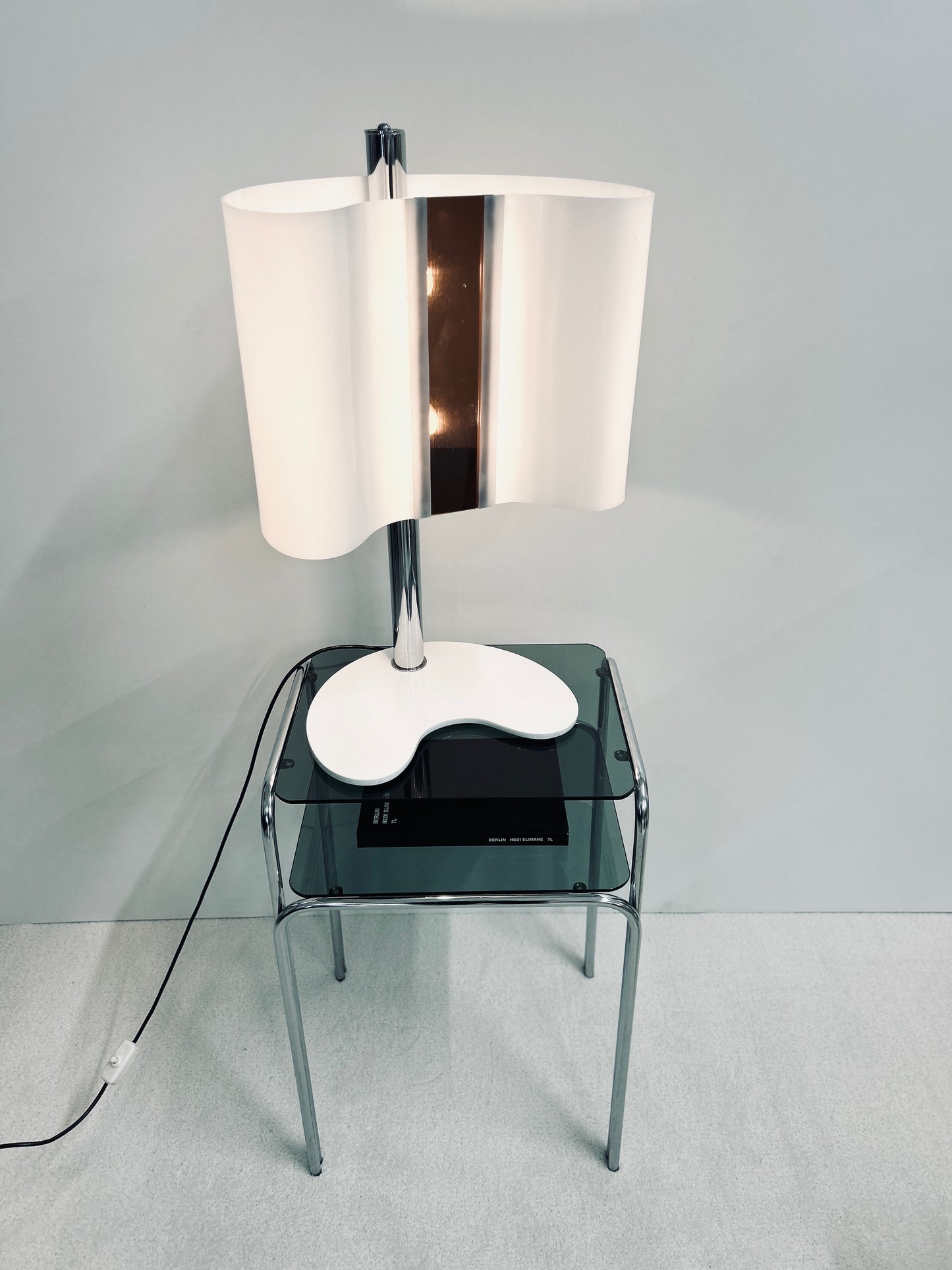 Lampe à poser vintage, Guzzini, Italie, 70s