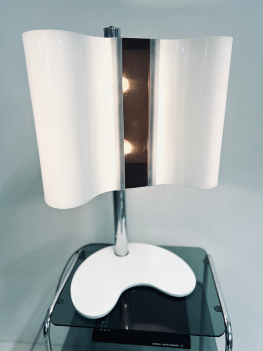 Lampe à poser vintage, Guzzini, Italie, 70s