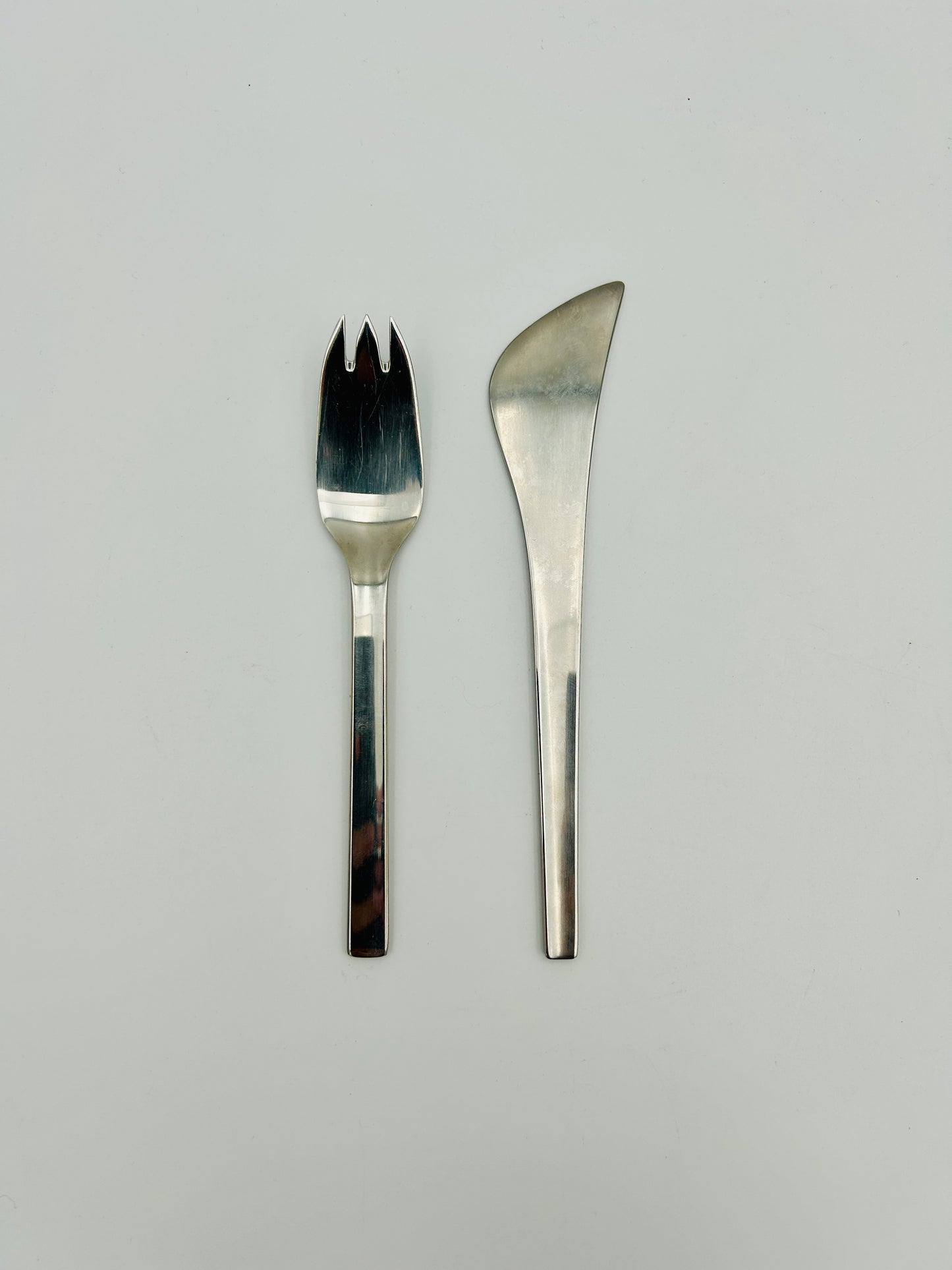 Couverts à poisson, Tuja, Georg Jensen, Danemark, 70s