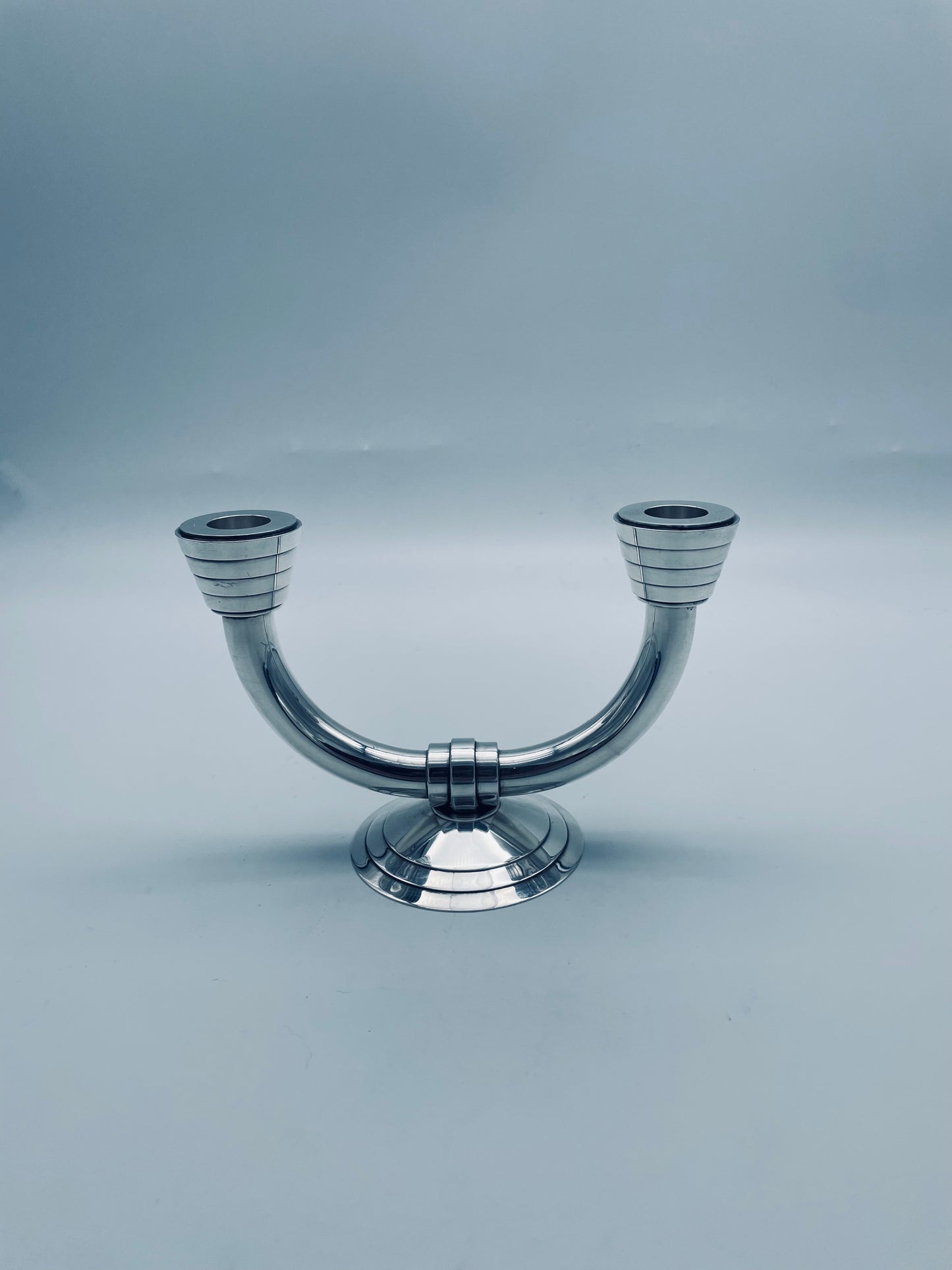 Chandelier bougeoir Art Déco, Folio, Christofle, 20s