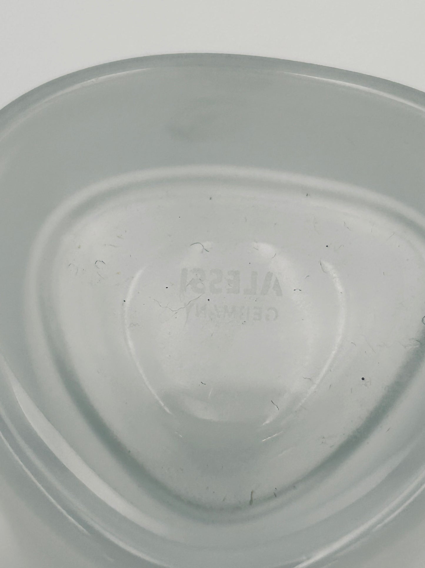 Verres à eau en verre dépoli, Colombina, Fuksas et Mandrelli, Alessi, 2000s