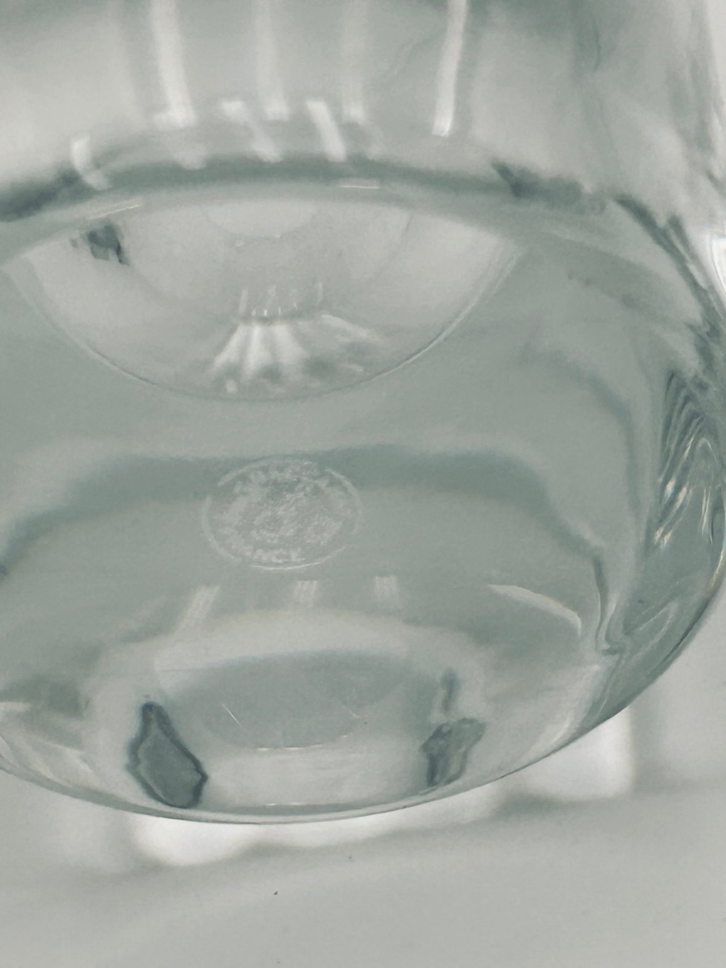 Verres à vodka en cristal, modèle Tir Bar, Baccarat, 70s