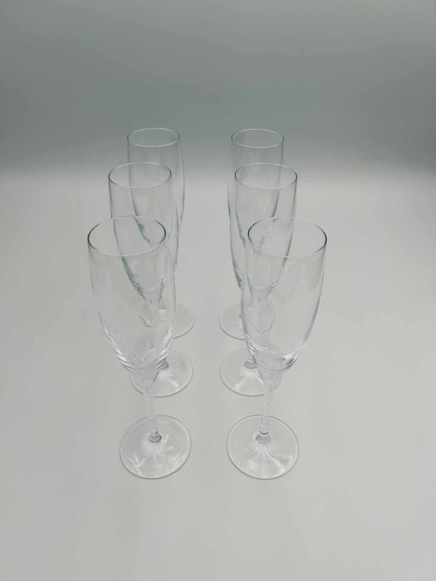 Flûtes a champagne en cristal, Rosenthal