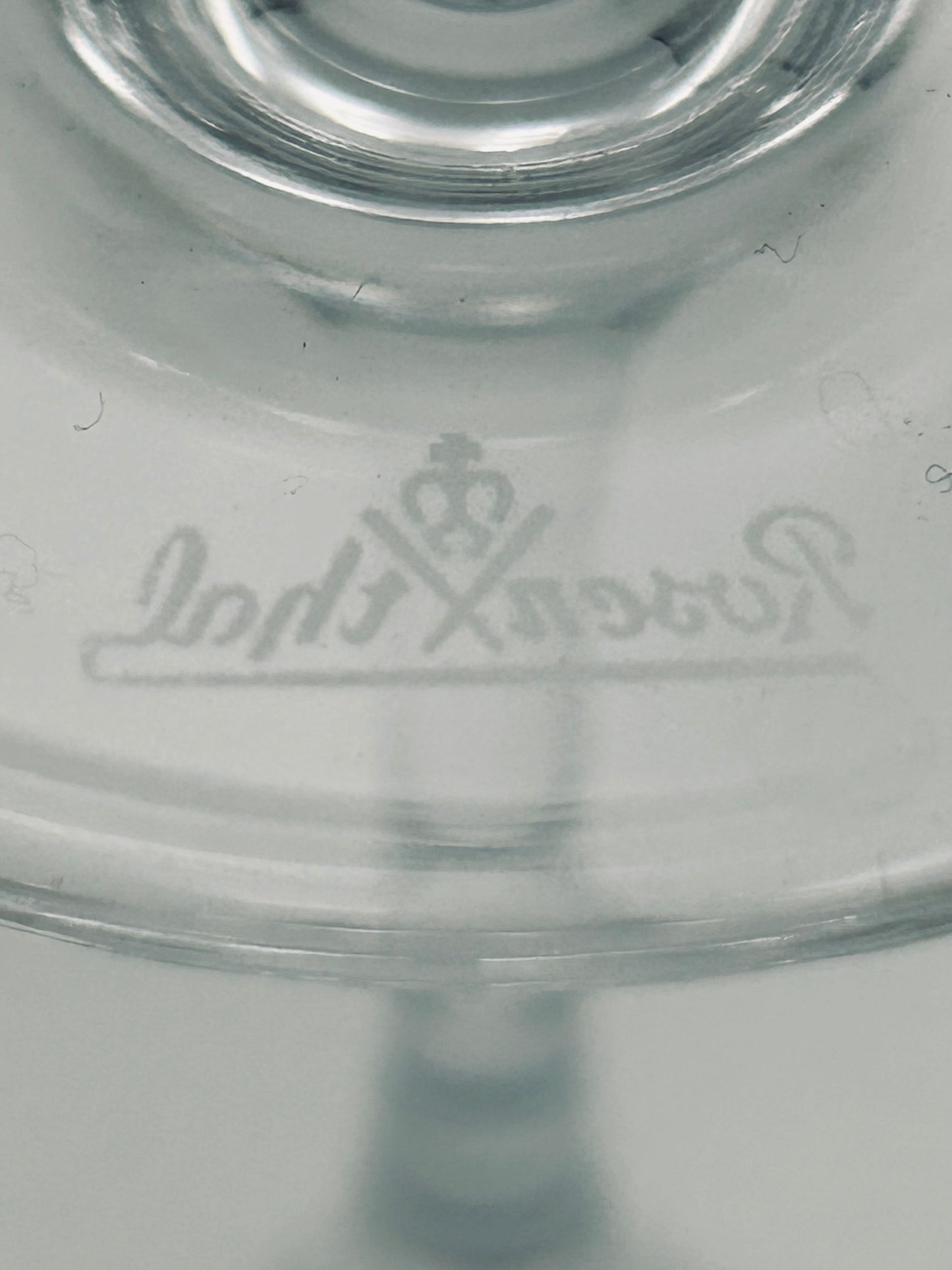 Flûtes a champagne en cristal, Rosenthal