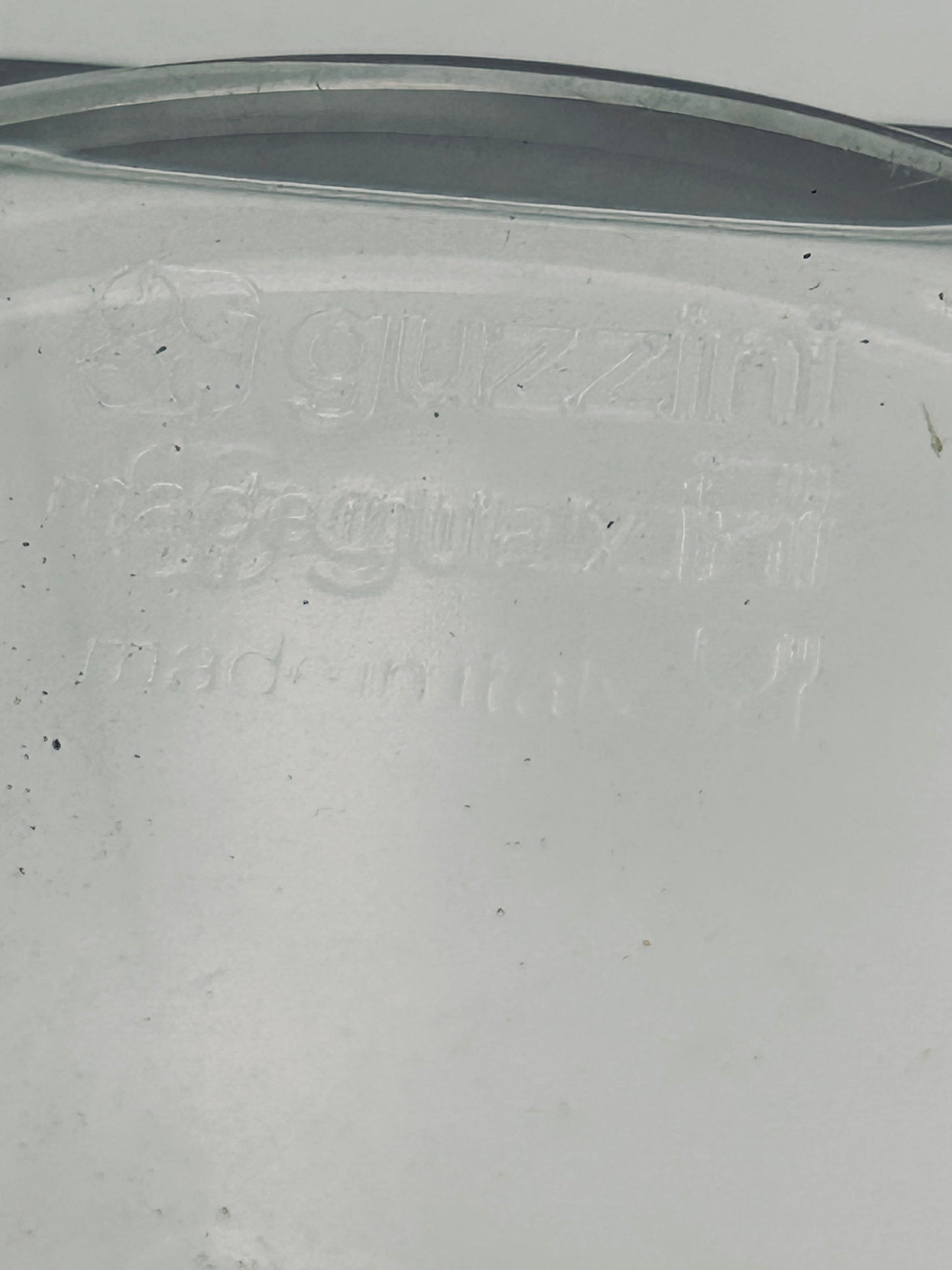 Verres à eau en plexiglass, Guzzini, 70s