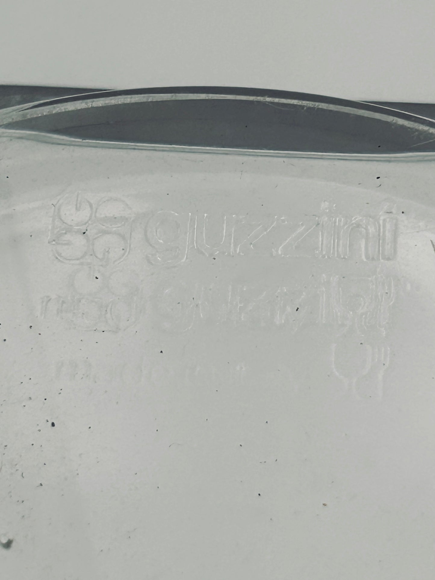 Verres à eau en plexiglass, Guzzini, 70s