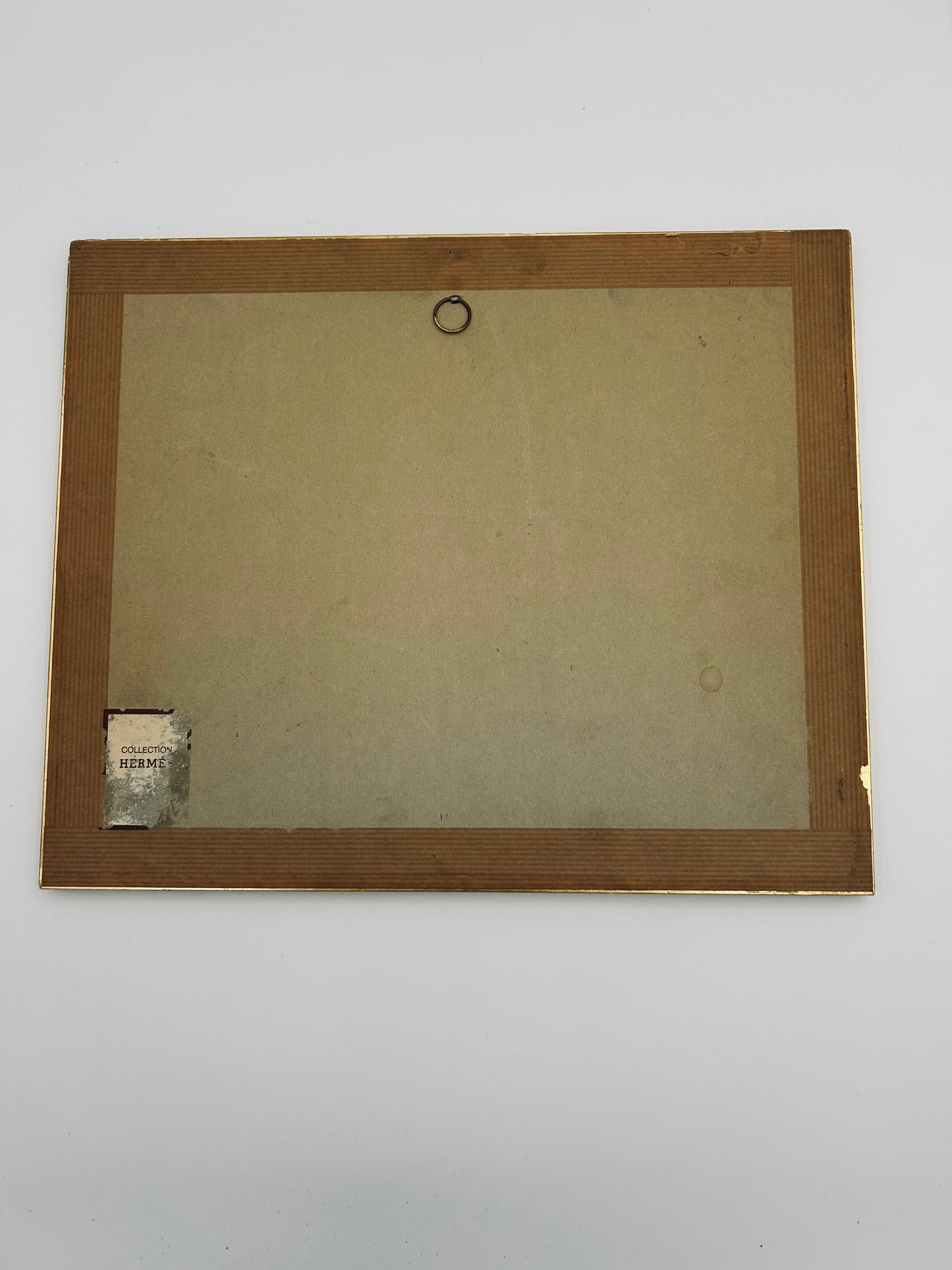 Gravure calèche encadrée, Hermès