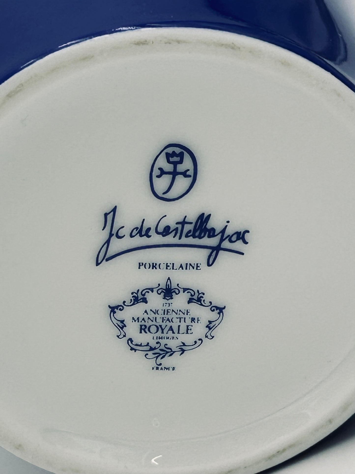 Teapot, sugar bowl and milk jug, JC de Castelbajac, Royal Limoges Manufactory, 2000s