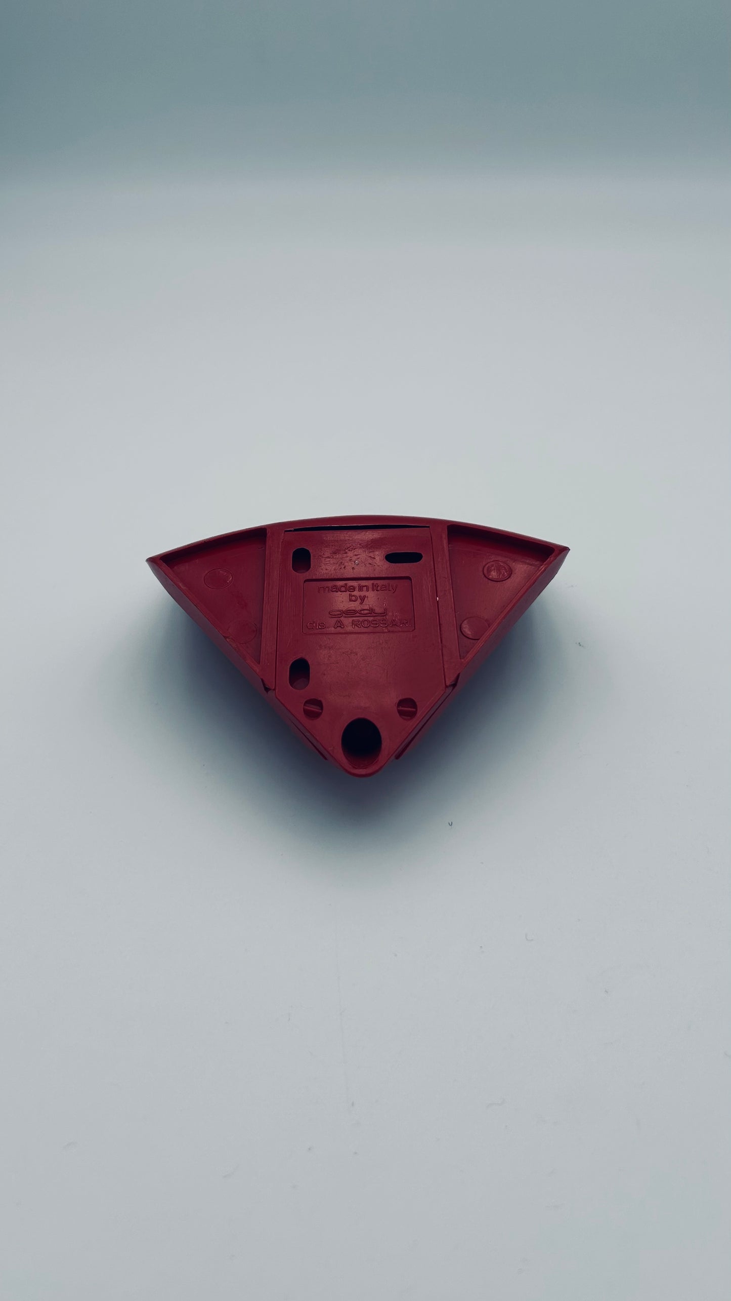 Patères space age Ambrogio Rossari rouges, GEDY, Italie 70s