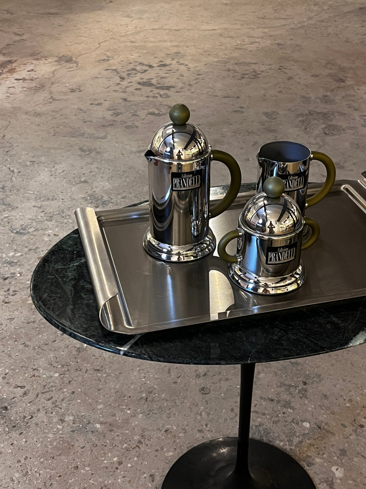 Set Café "Collezione Prandelli" Inoxpran , Italie, 90s