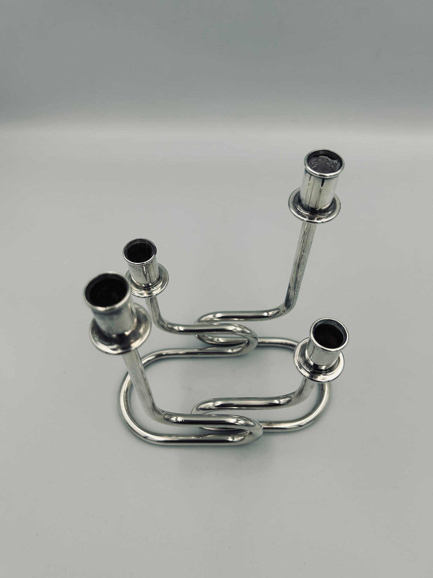 Bougeoirs art déco Gorham Maestri, Italie, 60s