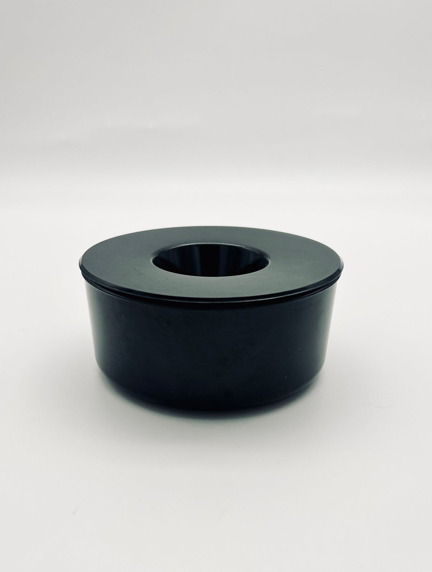Cendrier mélamine noir 'Kulan', Gunnar Larson, Gustavsberg Ornamin, 70s
