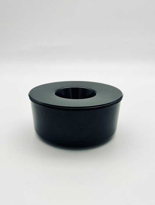 Cendrier mélamine noir 'Kulan', Gunnar Larson, Gustavsberg Ornamin, 70s
