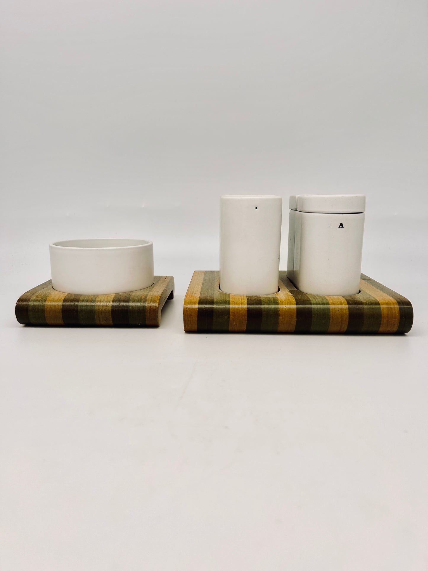 Set condiments Franco Pozzi, Italie, 70s