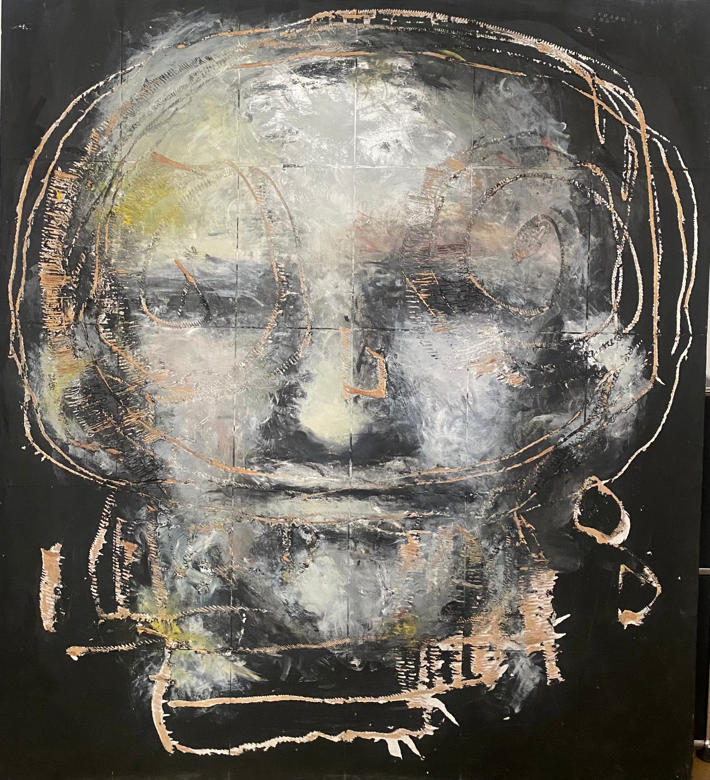 Tableau Edi Dubien « Autoportrait », 2009