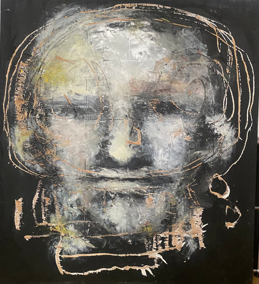 Tableau Edi Dubien « Autoportrait », 2009