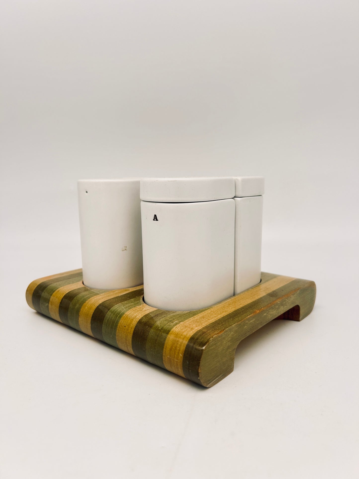 Set condiments Franco Pozzi, Italie, 70s
