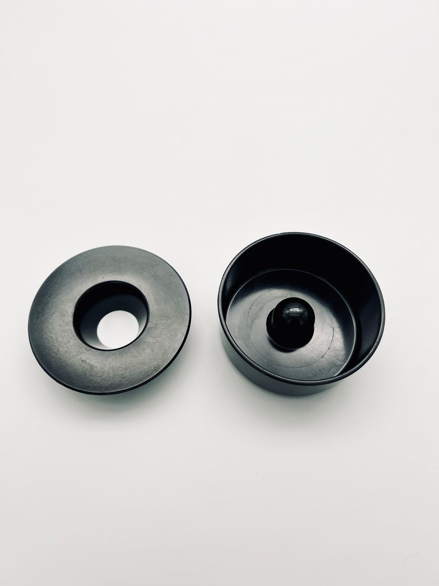 Cendrier mélamine noir 'Kulan', Gunnar Larson, Gustavsberg Ornamin, 70s