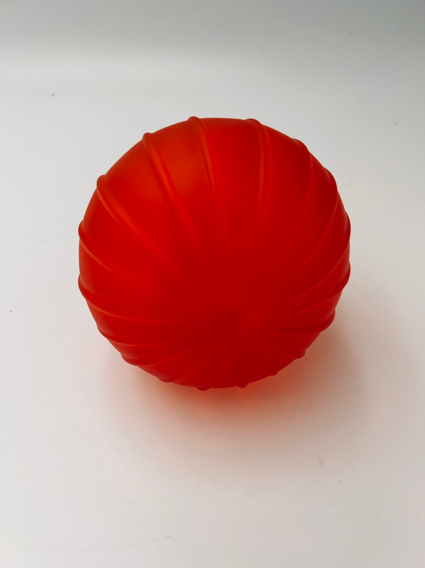 Vase Drop rouge, Verre de Murano, Salviati, Renzo Stellon, Italy 2004