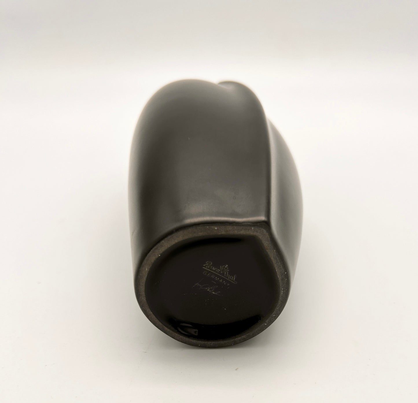 Vase porcelaine mate, Rosenthal Studio-Linie, Lino Sabattini Allemagne, 70s